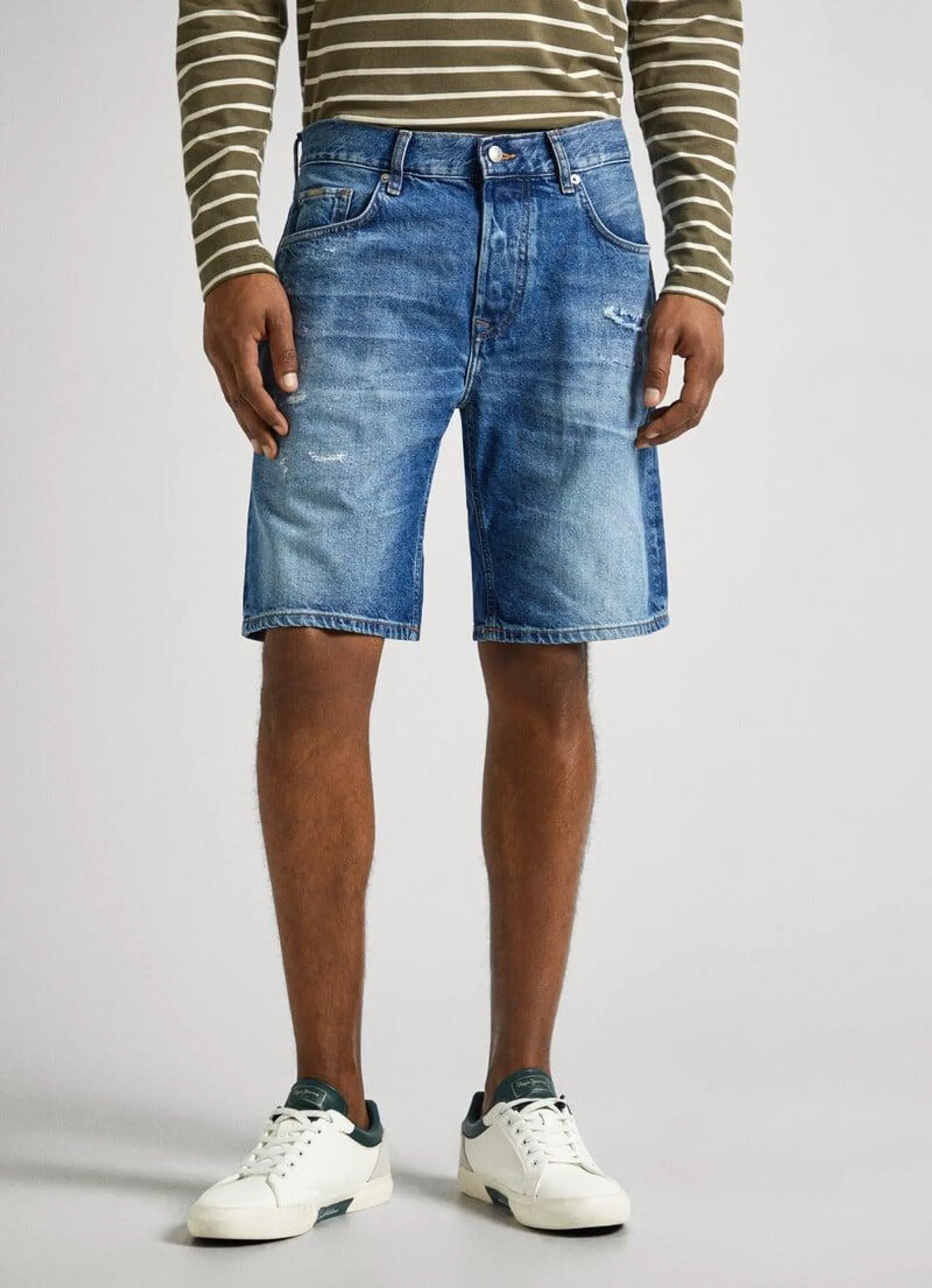 BERMUDA DENIM FIT RELAXED