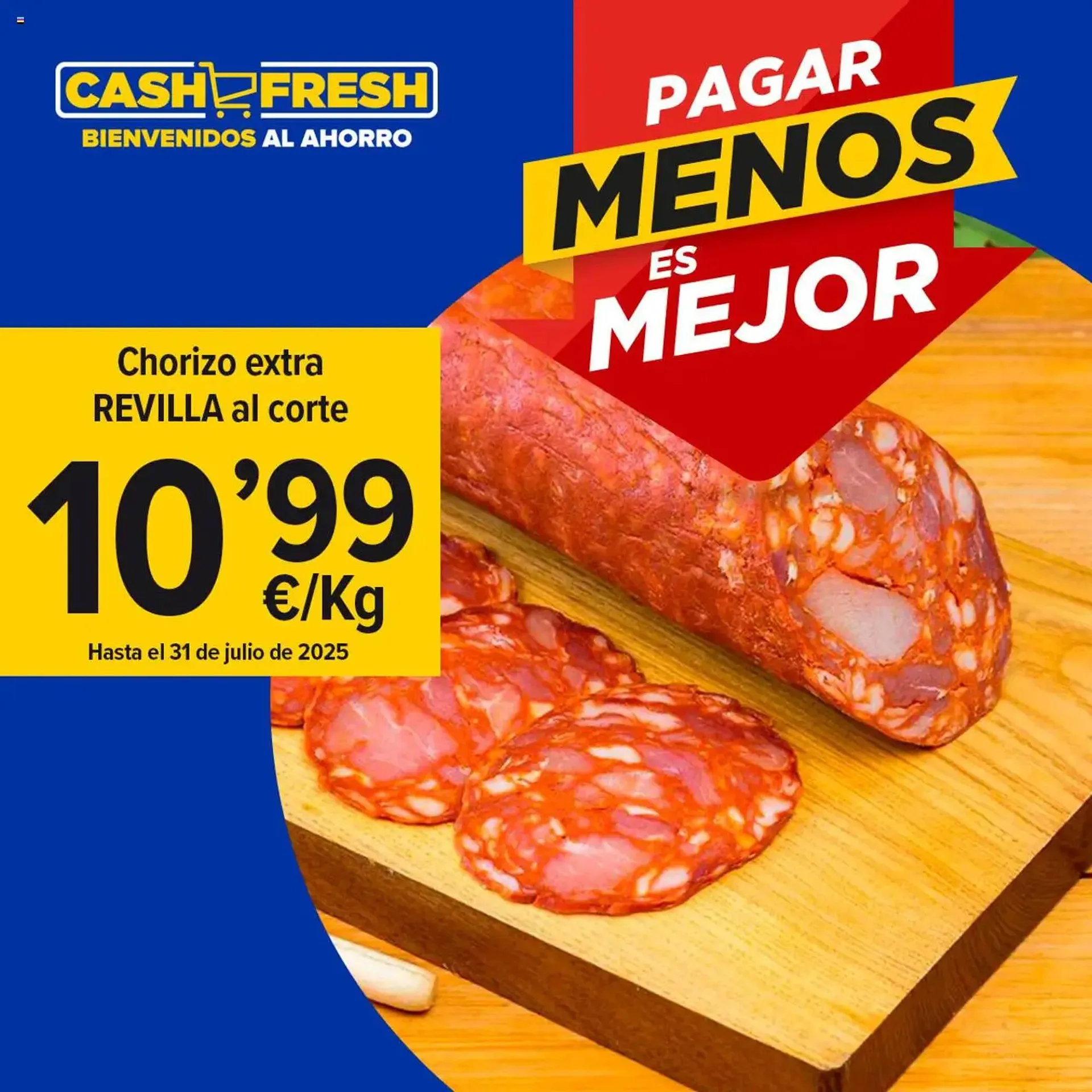 Catálogo de Folleto Cash Fresh 29 de julio al 31 de julio 2025 - Página 1