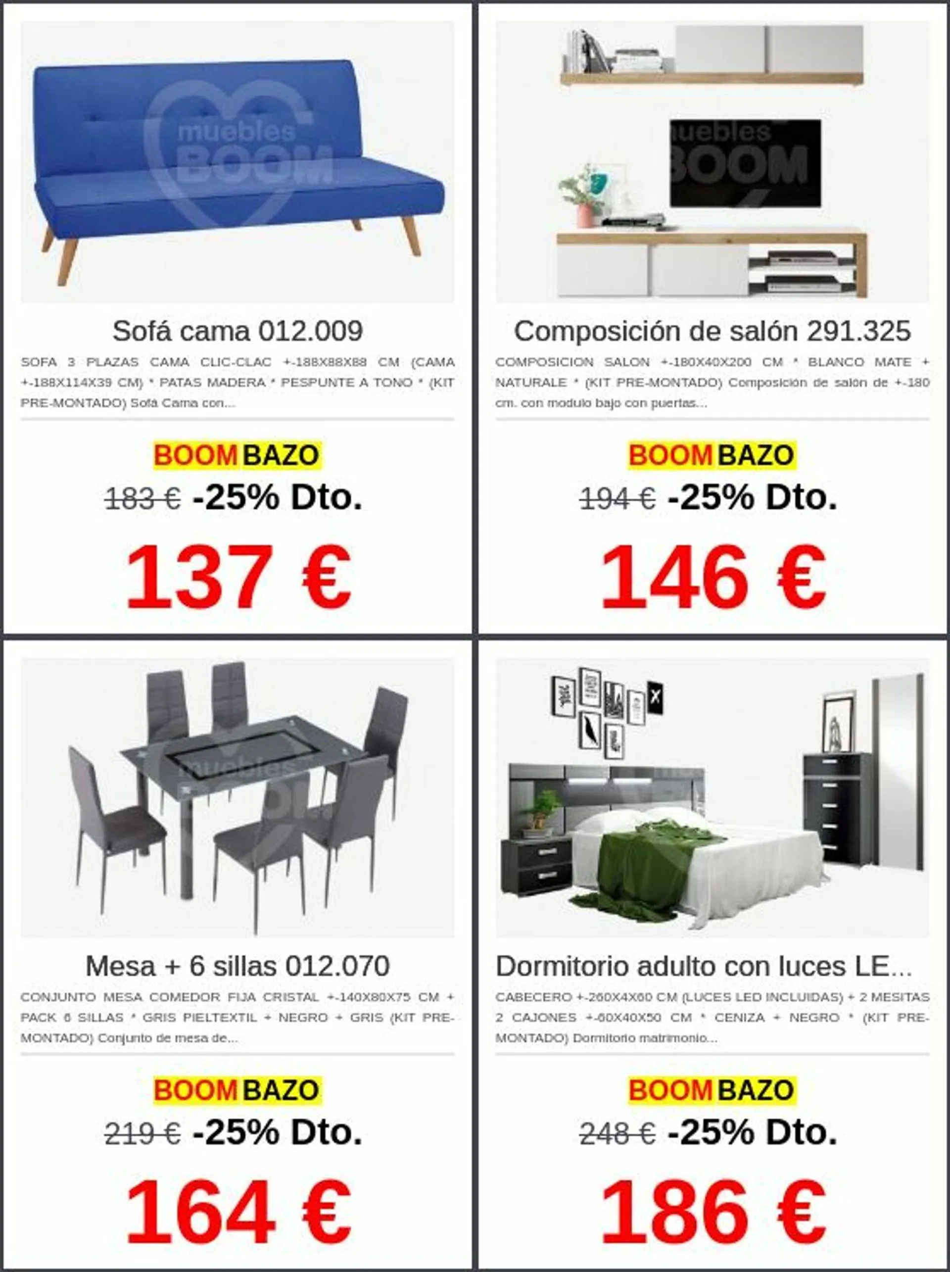 Catálogo de Muebles BOOM Oferta actual 28 de julio al 6 de agosto 2025 - Página 5