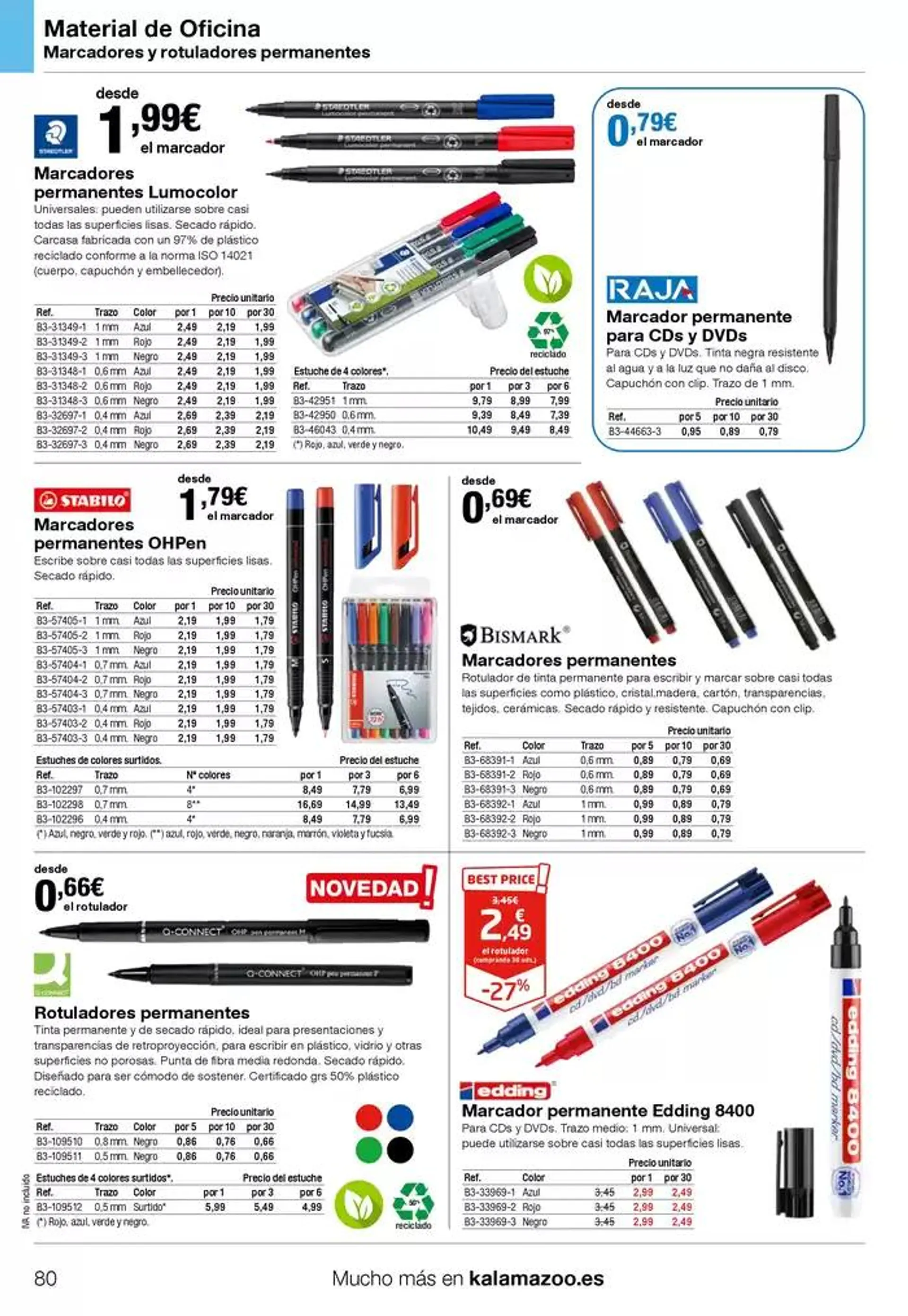 Catálogo de Staples Kalamazoo Catálogo General 9 de enero al 30 de septiembre 2025 - Página 80