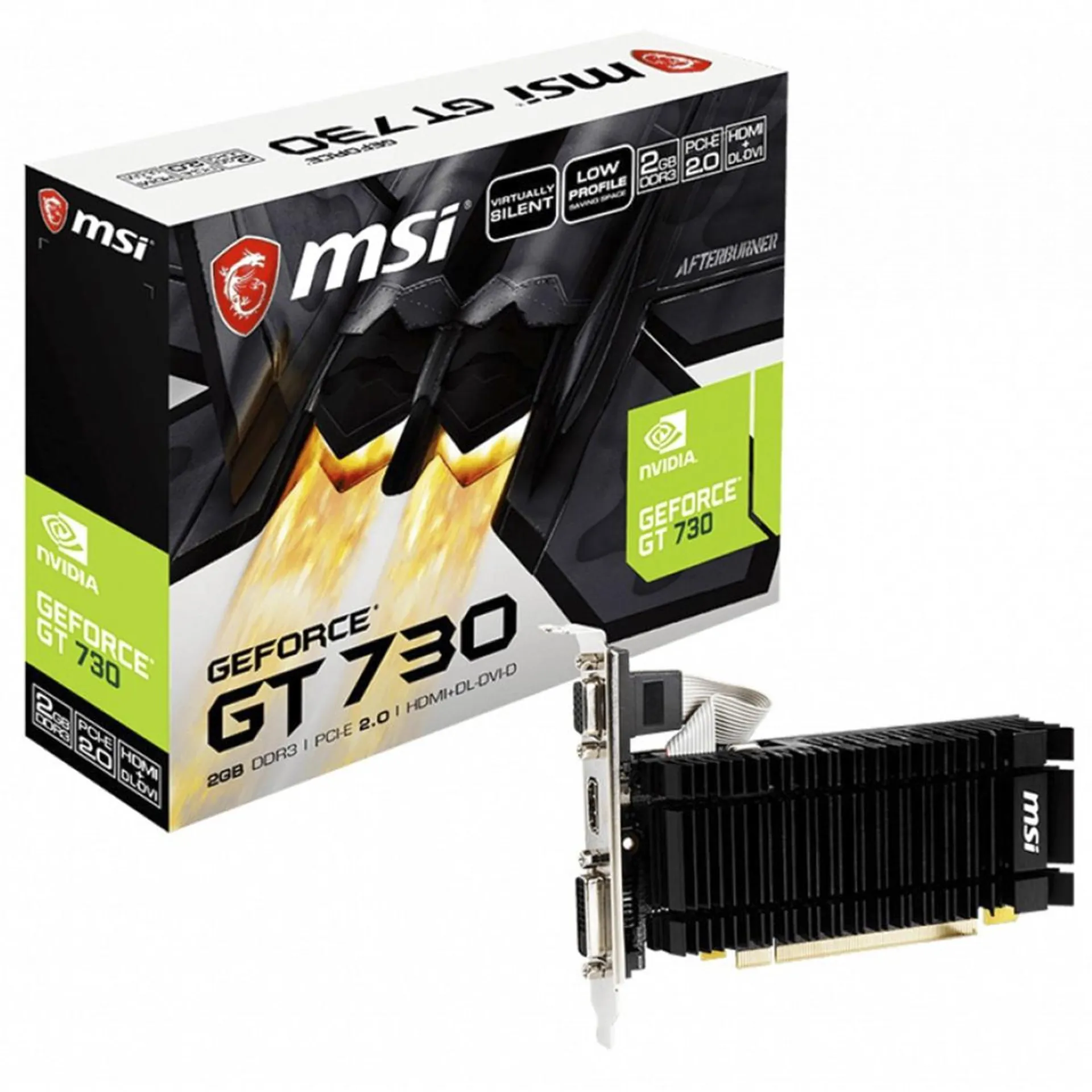 TARJETA GRÁFICA MSI NVIDIA GEFORCE GT 730 2GB 912-V809-4033