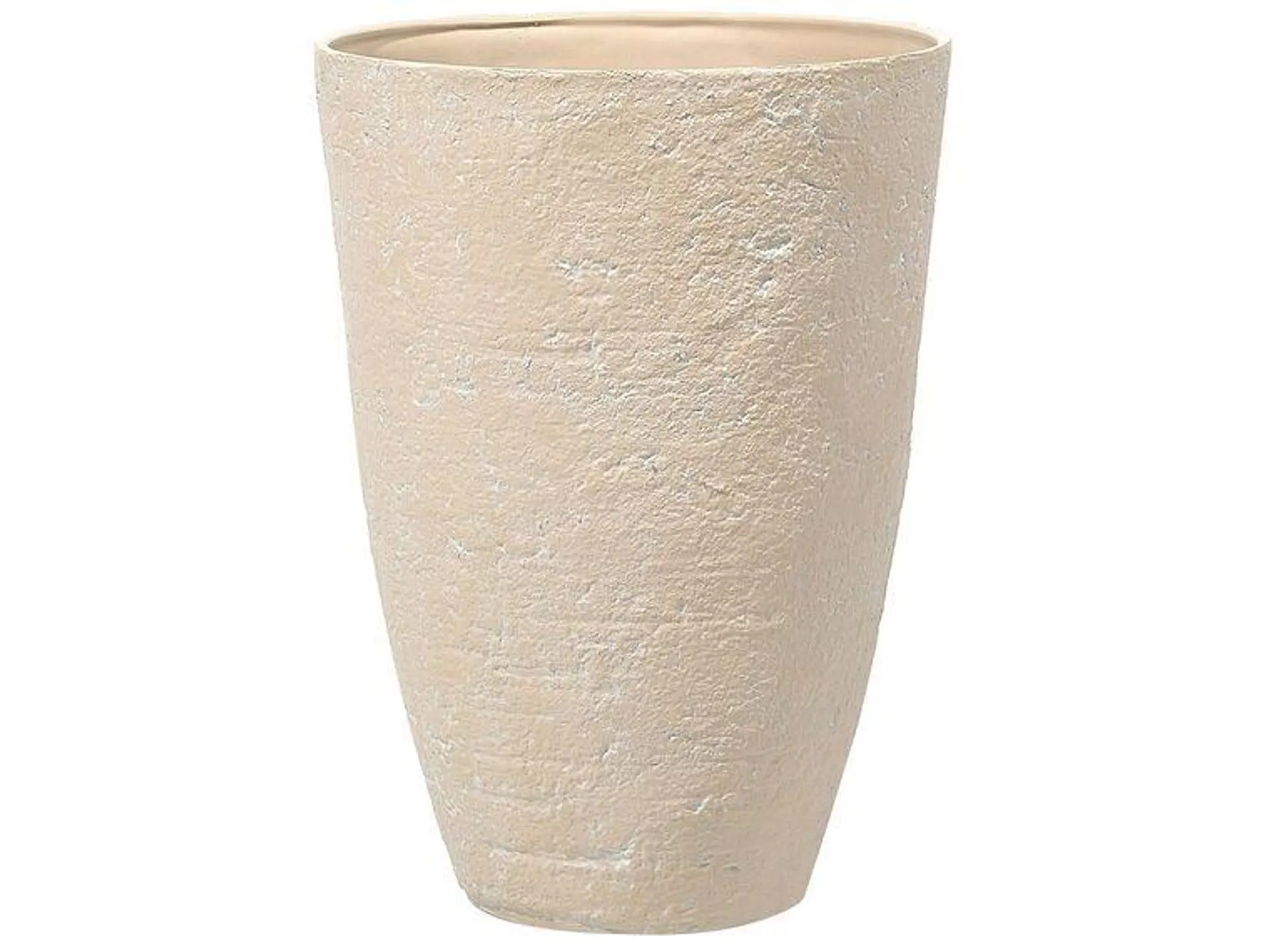 Maceta de mezcla de piedra beige arena ⌀ 51 cm CAMIA