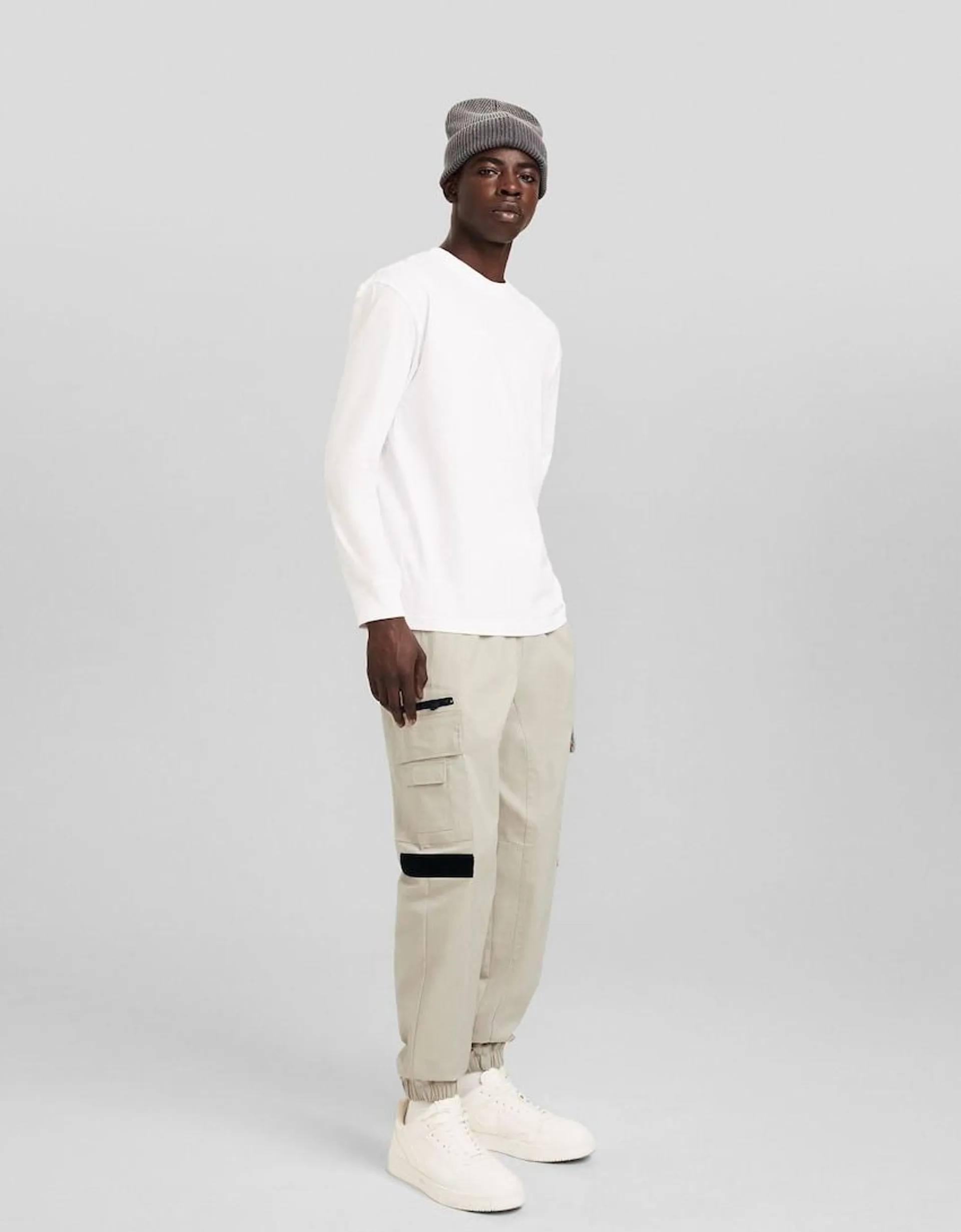 Technical multi-cargo joggers