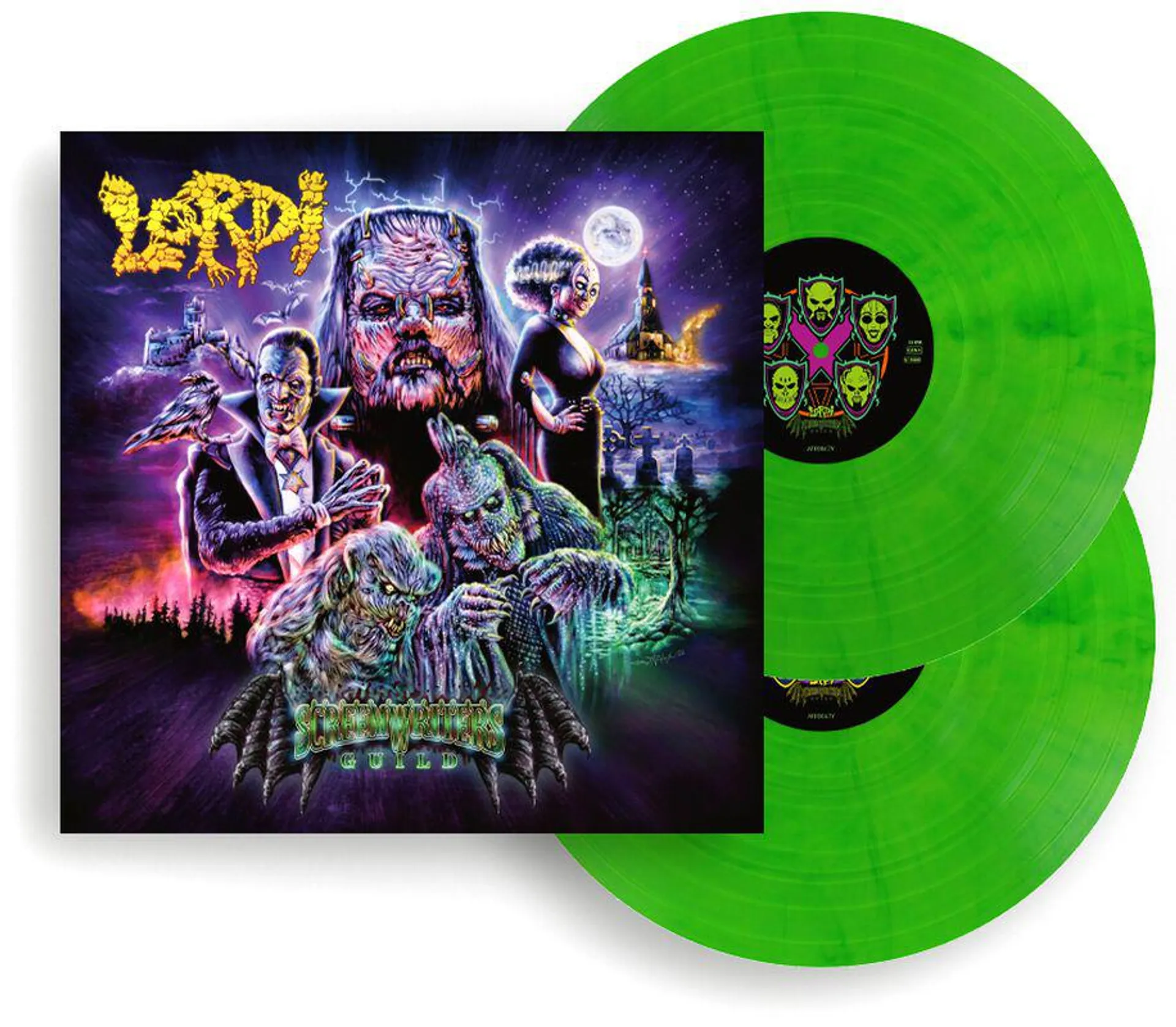 "Screem writers guild" LP coloreado de Lordi