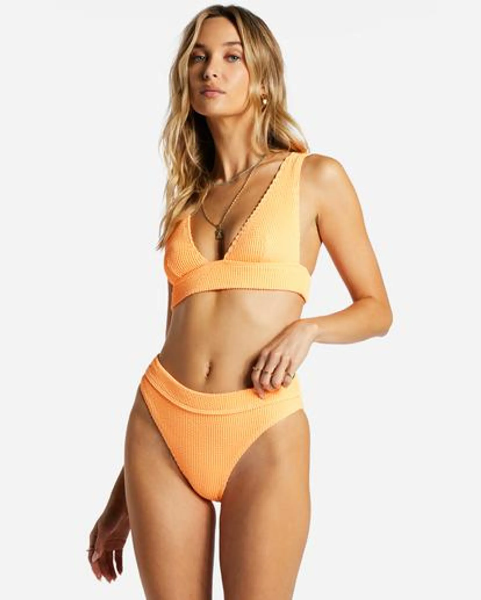 Summer High Remi - Top de bikini escotado para Mujer