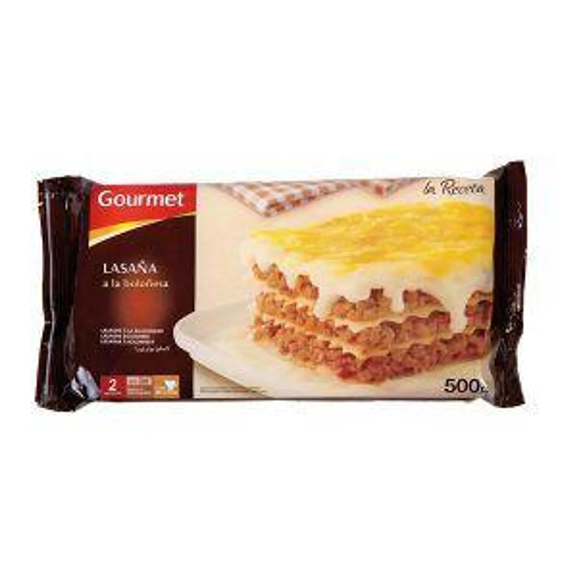 LASAÑA GOURMET BECHAMEL CARNE