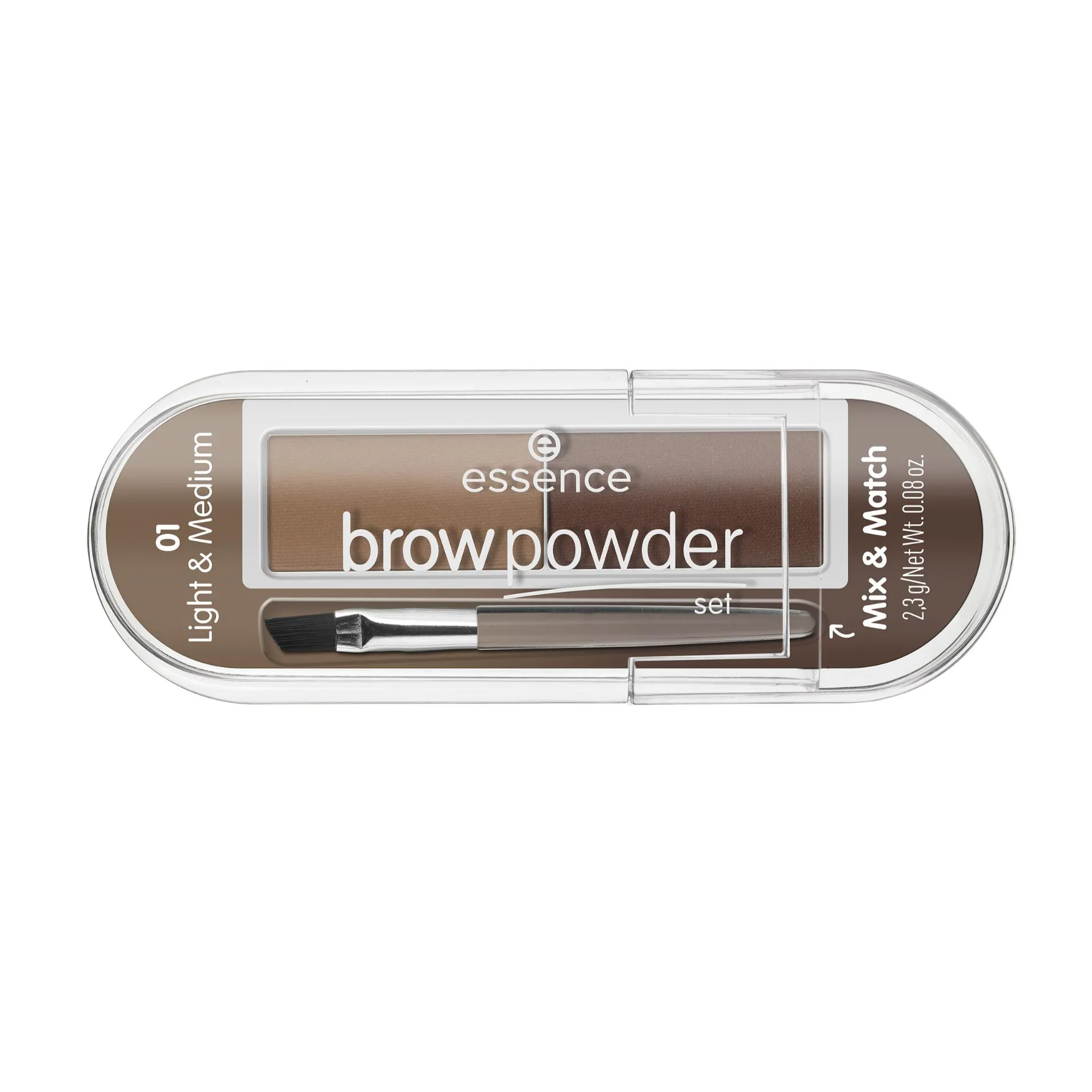 brow powder set de sombras en polvo para cejas