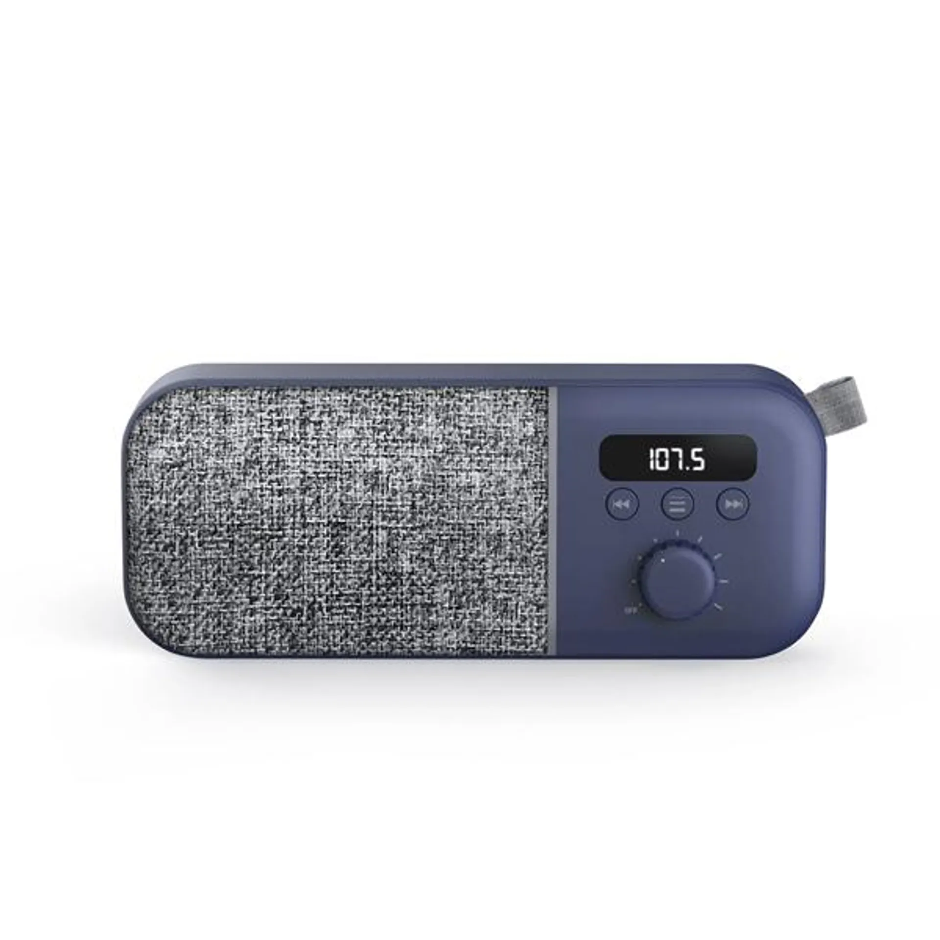 ENERGY SISTEM FABRIC BOX FM RADIO 3W 1200MAH AZUL