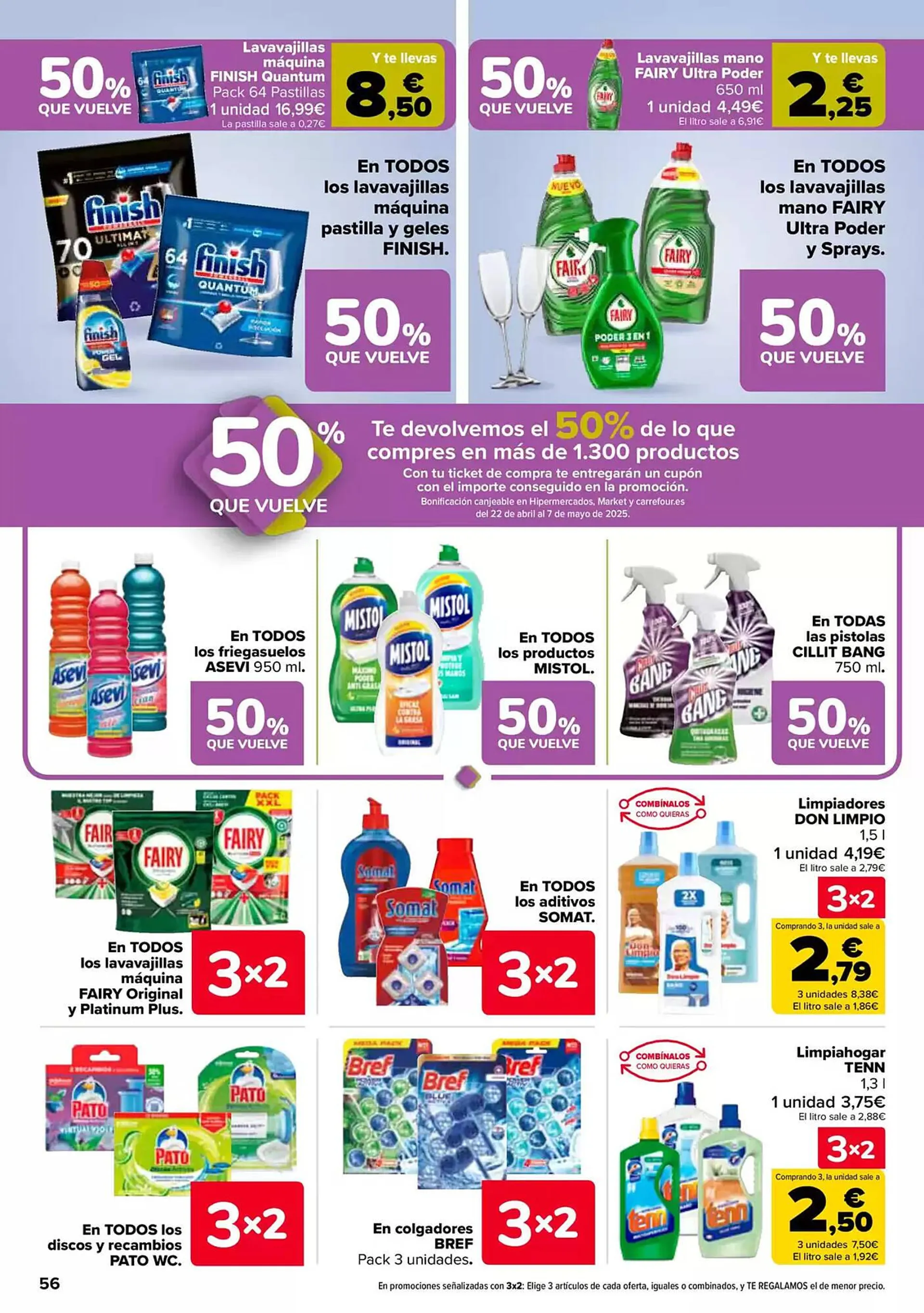 Catálogo de Folleto Carrefour 10 de abril al 21 de abril 2025 - Página 56
