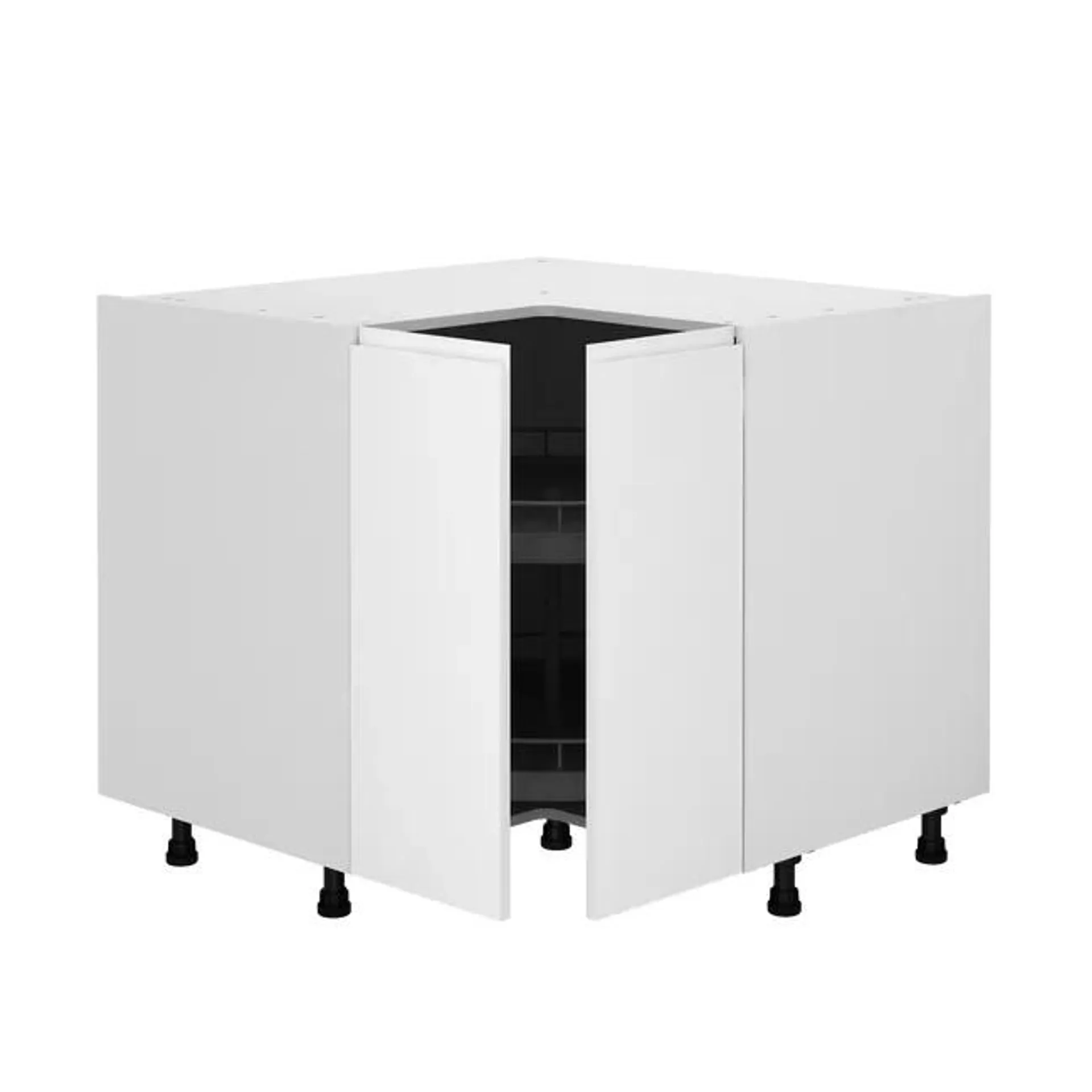 Mueble bajo rincón de cocina Tokyo blanco mate 76,8 cm 1PTA ANG BAND GIR