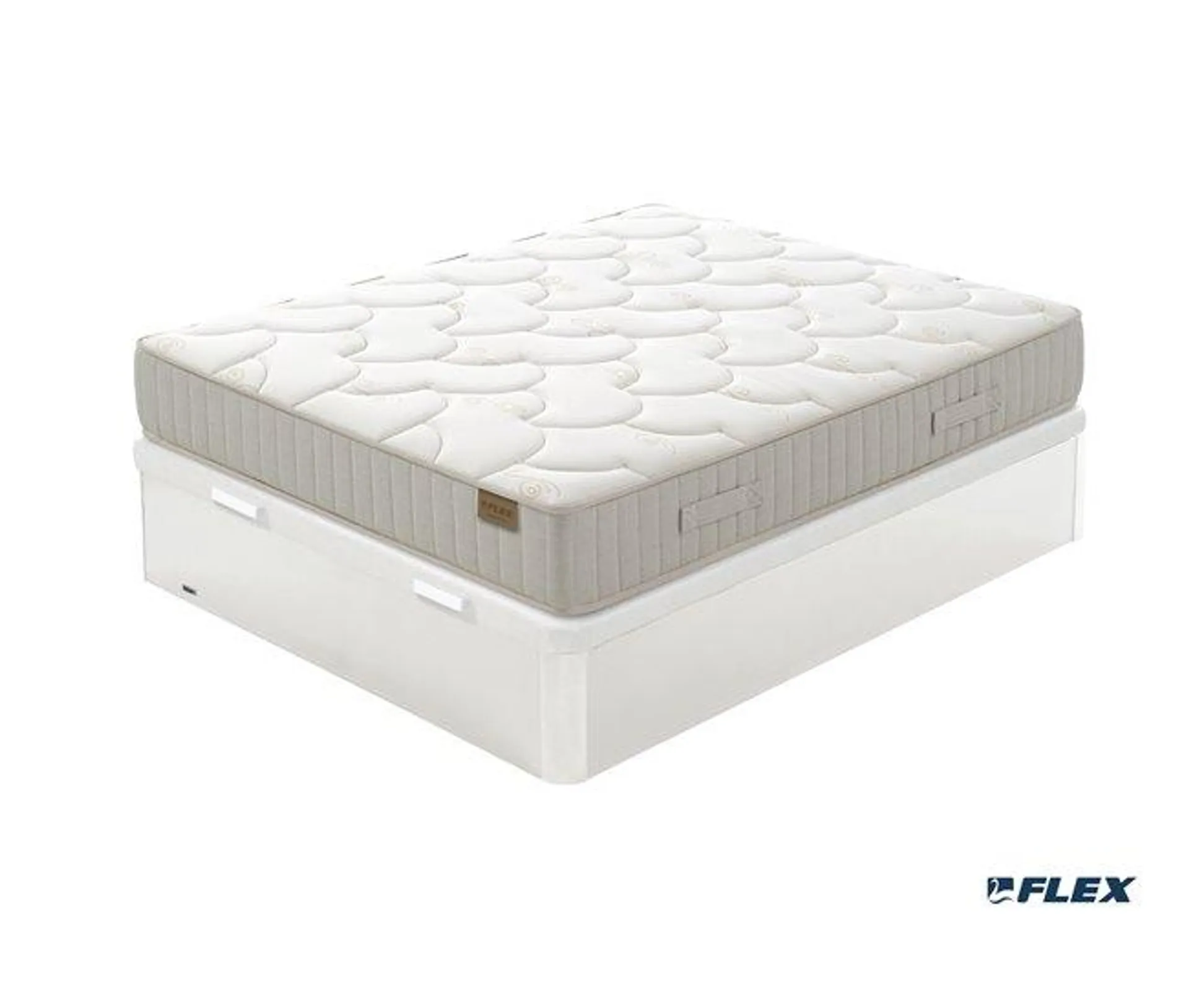 Pack MULTI SENSE PRO Muelles Blanco FLEX 90x190cm