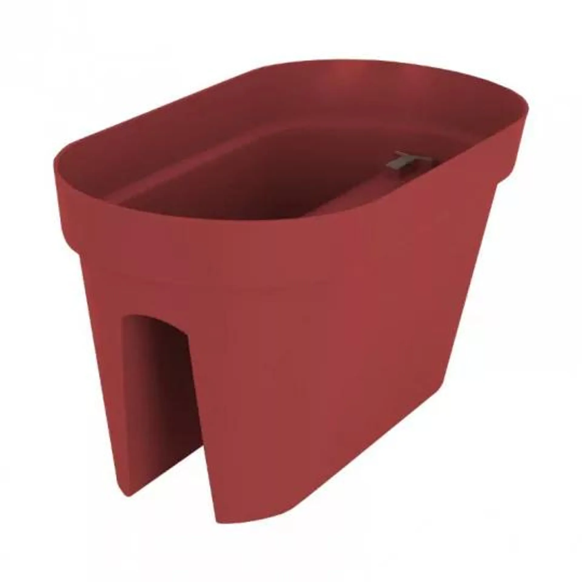 JARDINERA CAPRI BALCÓN ROJO OSCURO 60CM