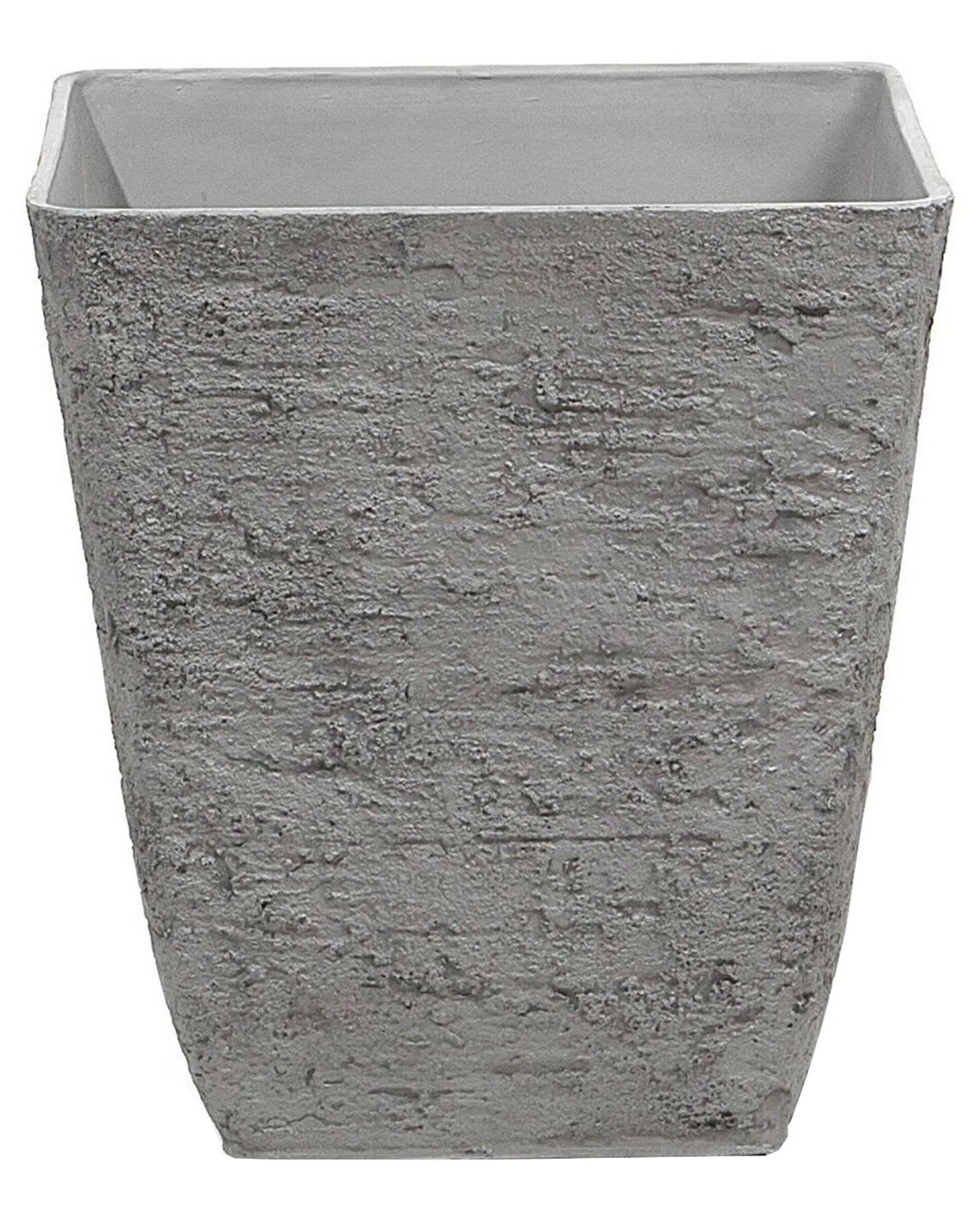 Maceta DELOS Piedra 39 cm Gris