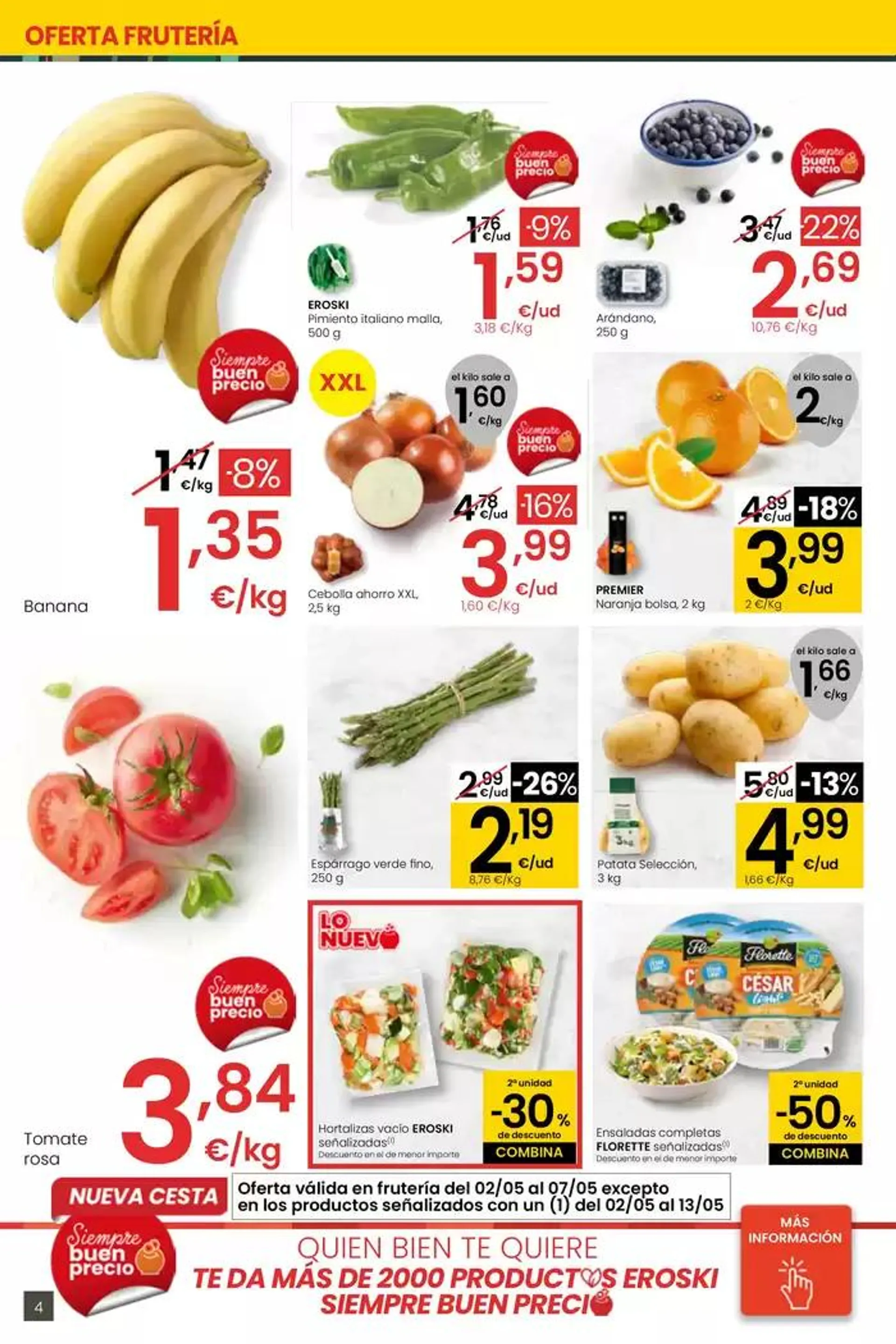 Catálogo de SUMA AHORRO HIPERMERCADOS EROSKI 2 de mayo al 13 de mayo 2025 - Página 4