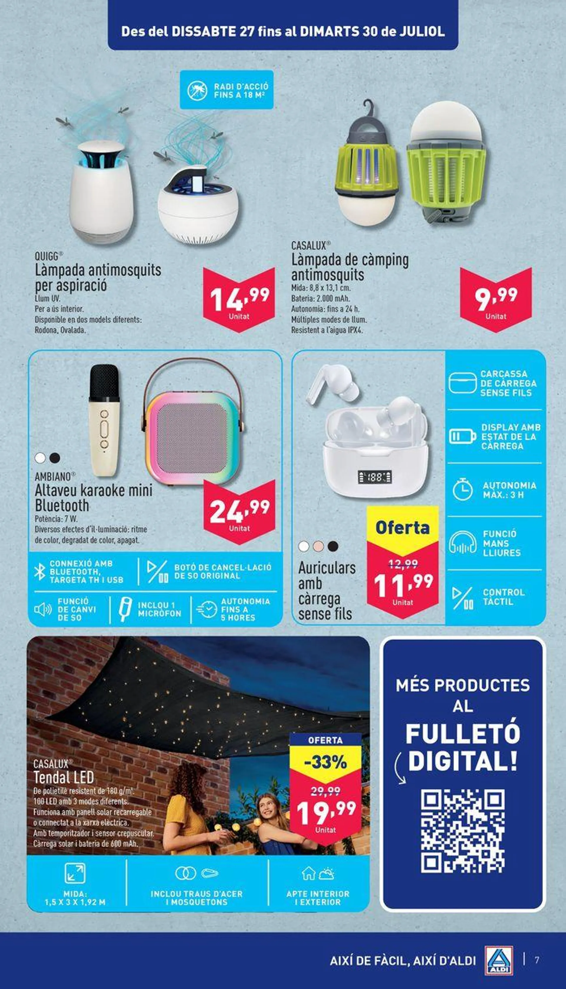 Catálogo de ¡Así de fácil, así de Aldi! 24 de julio al 30 de julio 2024 - Página 7