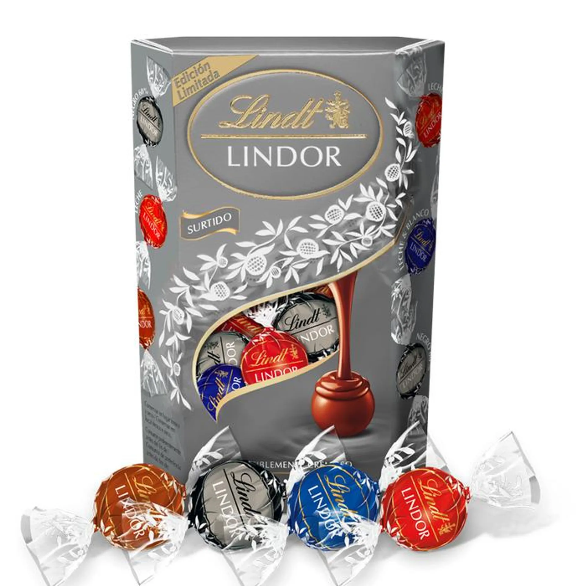 Lindor Cornet Surtido Silver 337g