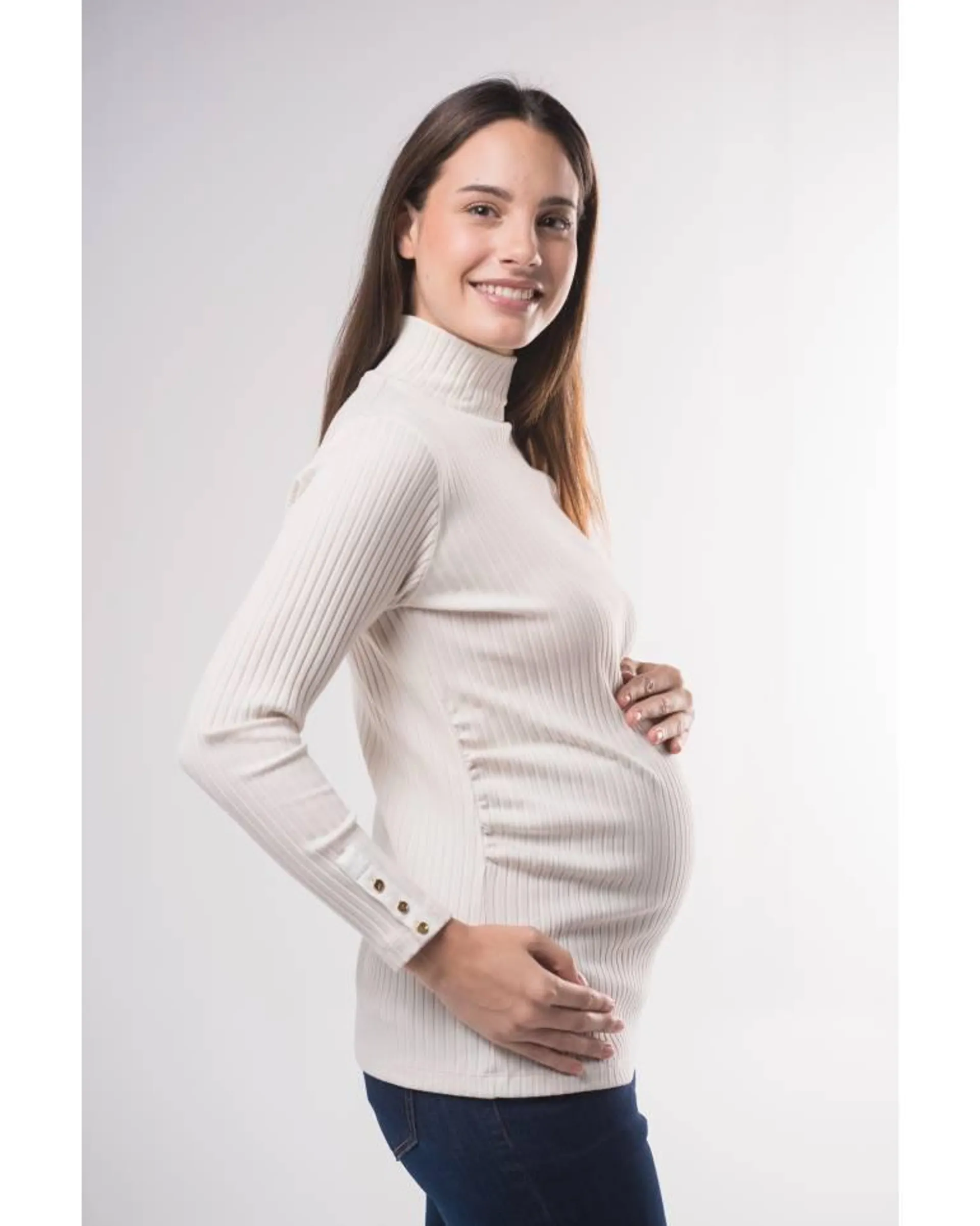 CAMISETA BUMP CUELLO ALTO