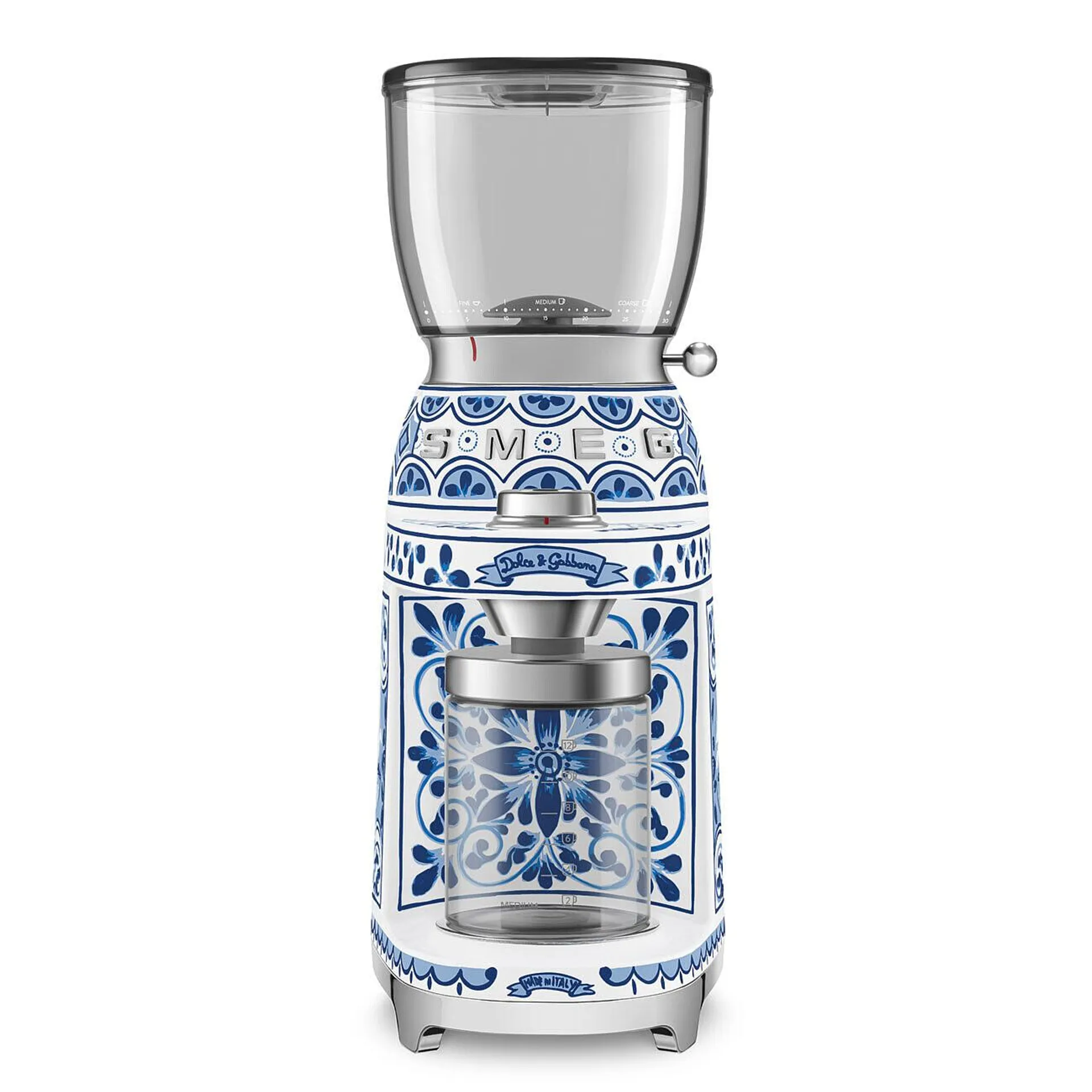 Molinillo café Smeg Blu Mediterraneo D&G CGF01DGBEU