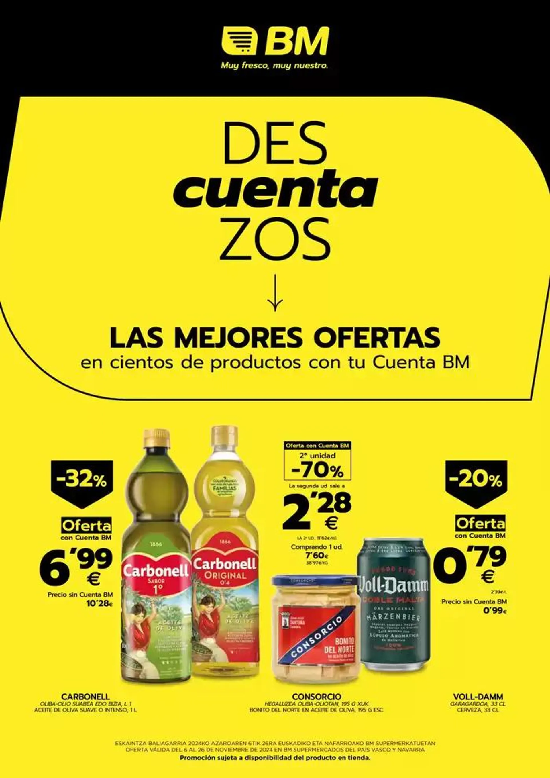 Las mejores ofertas en cientos de productos con tu Cuenta BM - 1