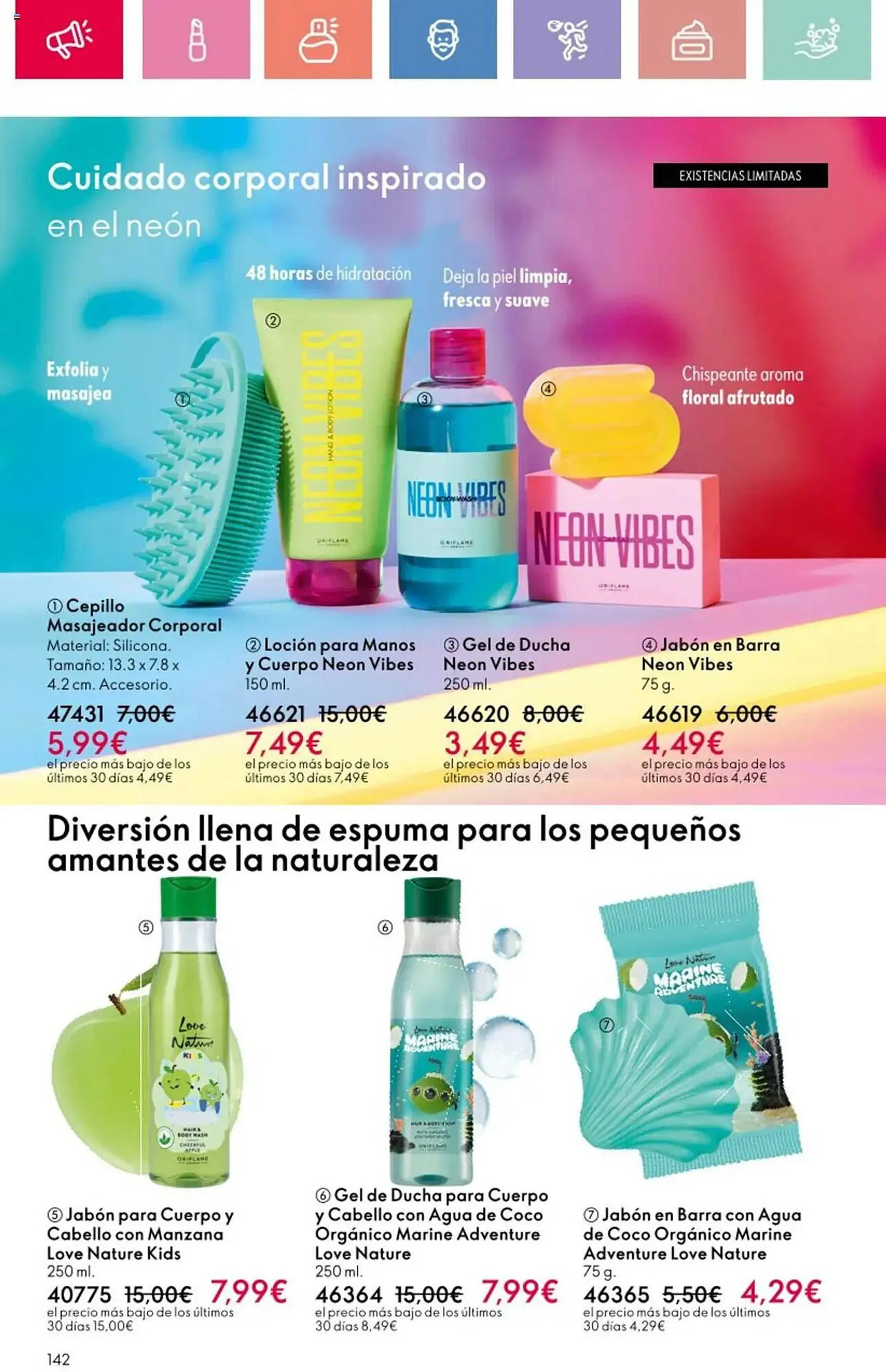 Catálogo de Folleto Oriflame 22 de junio al 12 de julio 2025 - Página 142