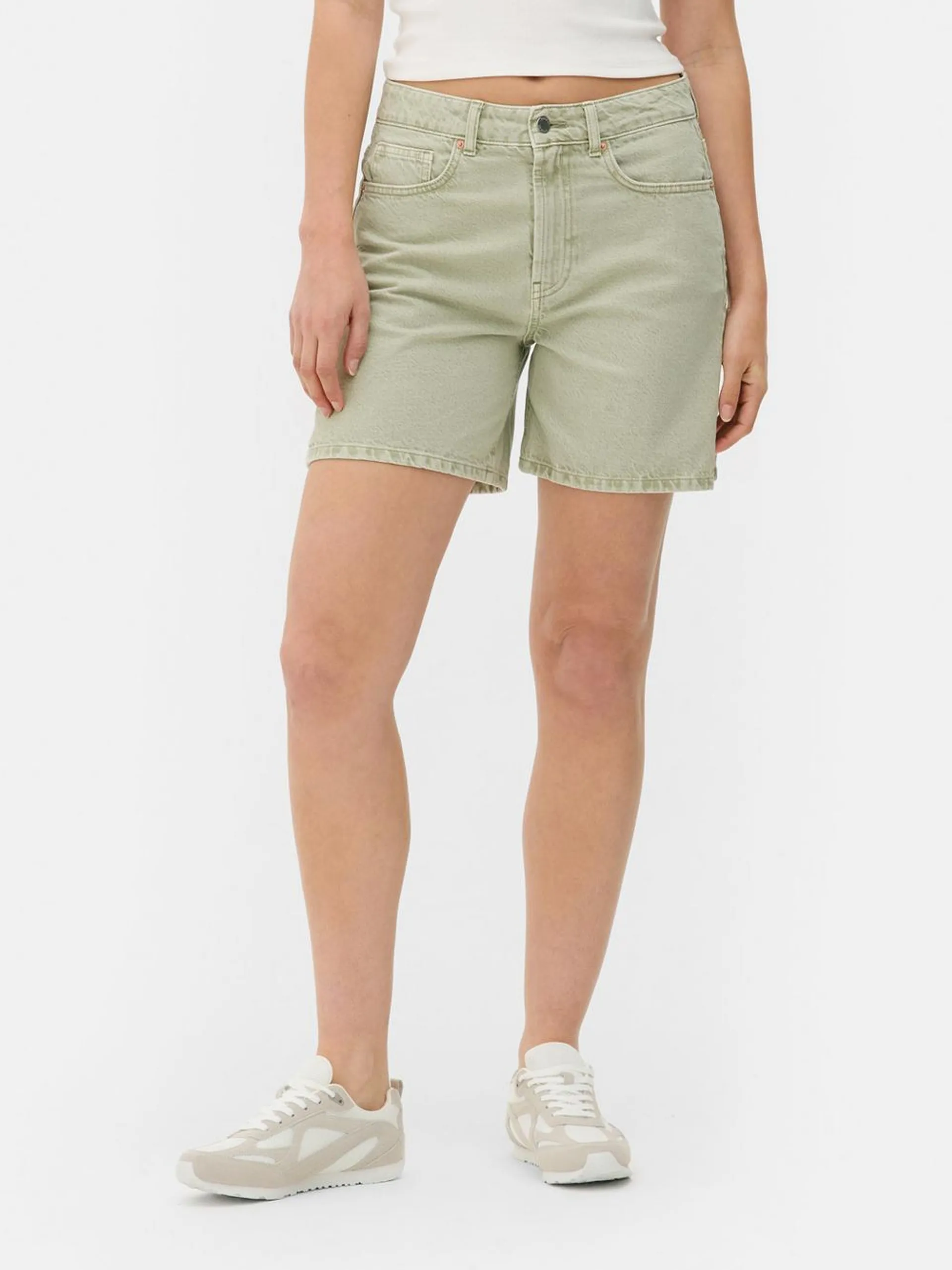 Bermudas de tejido vaquero