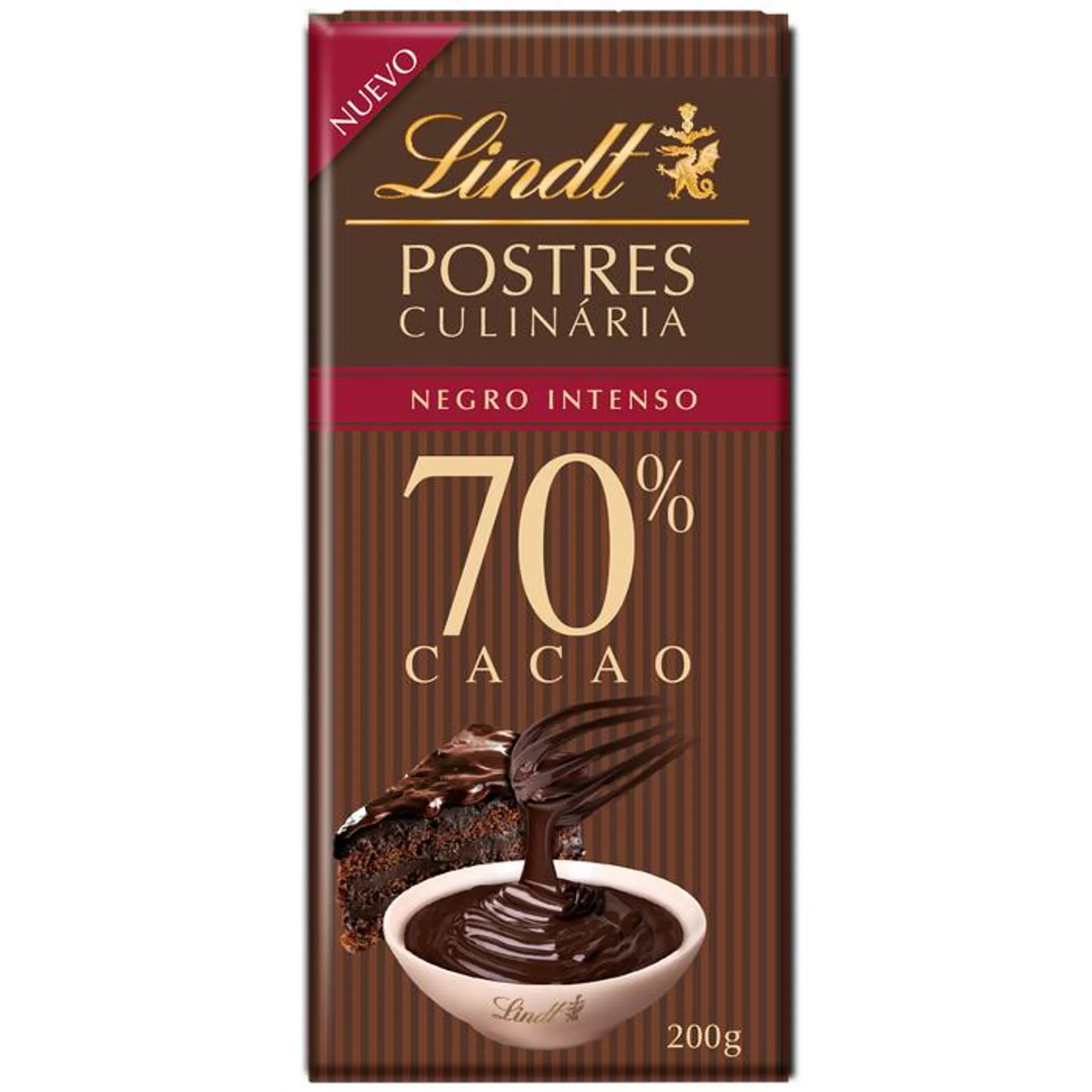 Lindt Postres 70% Cacao 200g