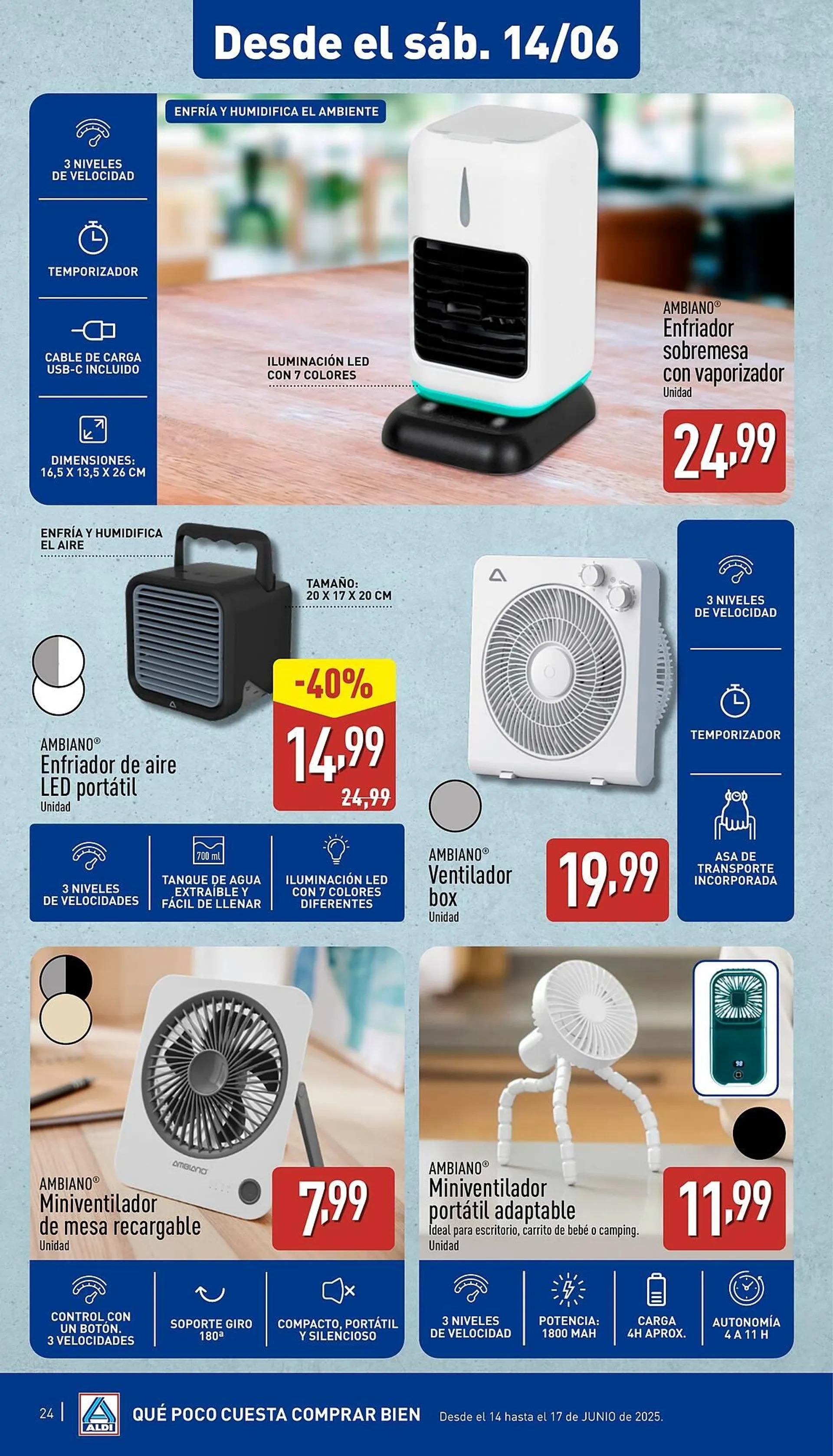 Catálogo de Folleto ALDI 9 de junio al 15 de junio 2025 - Página 24
