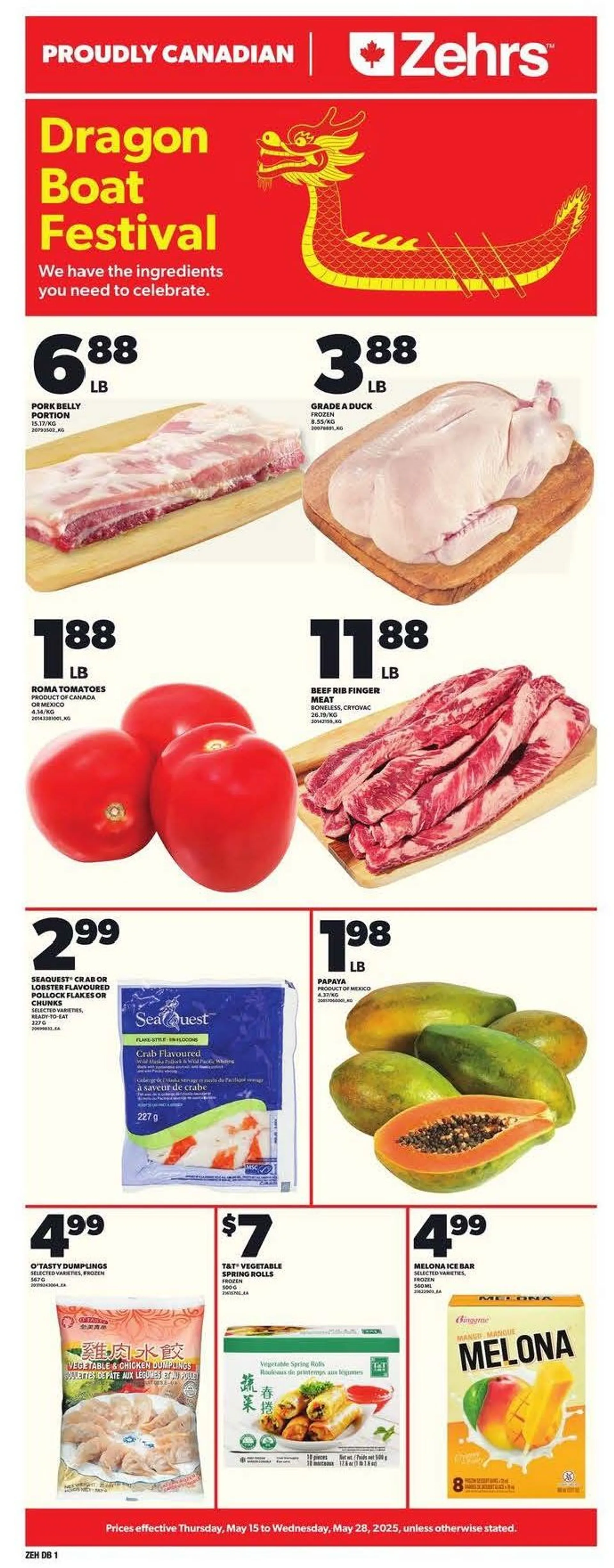 Zehrs Weekly Ad from May 26 to May 28 2025 - flyer page 