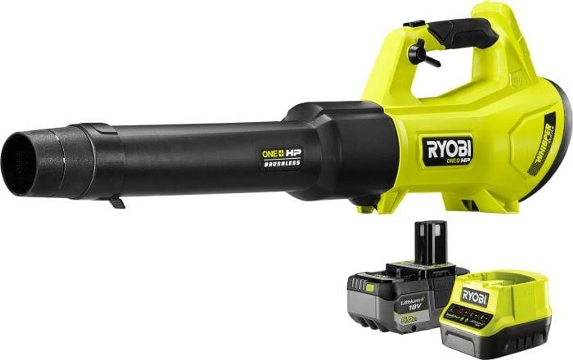 Akkupuhallin Ryobi ONE+ RY18BLXD-150