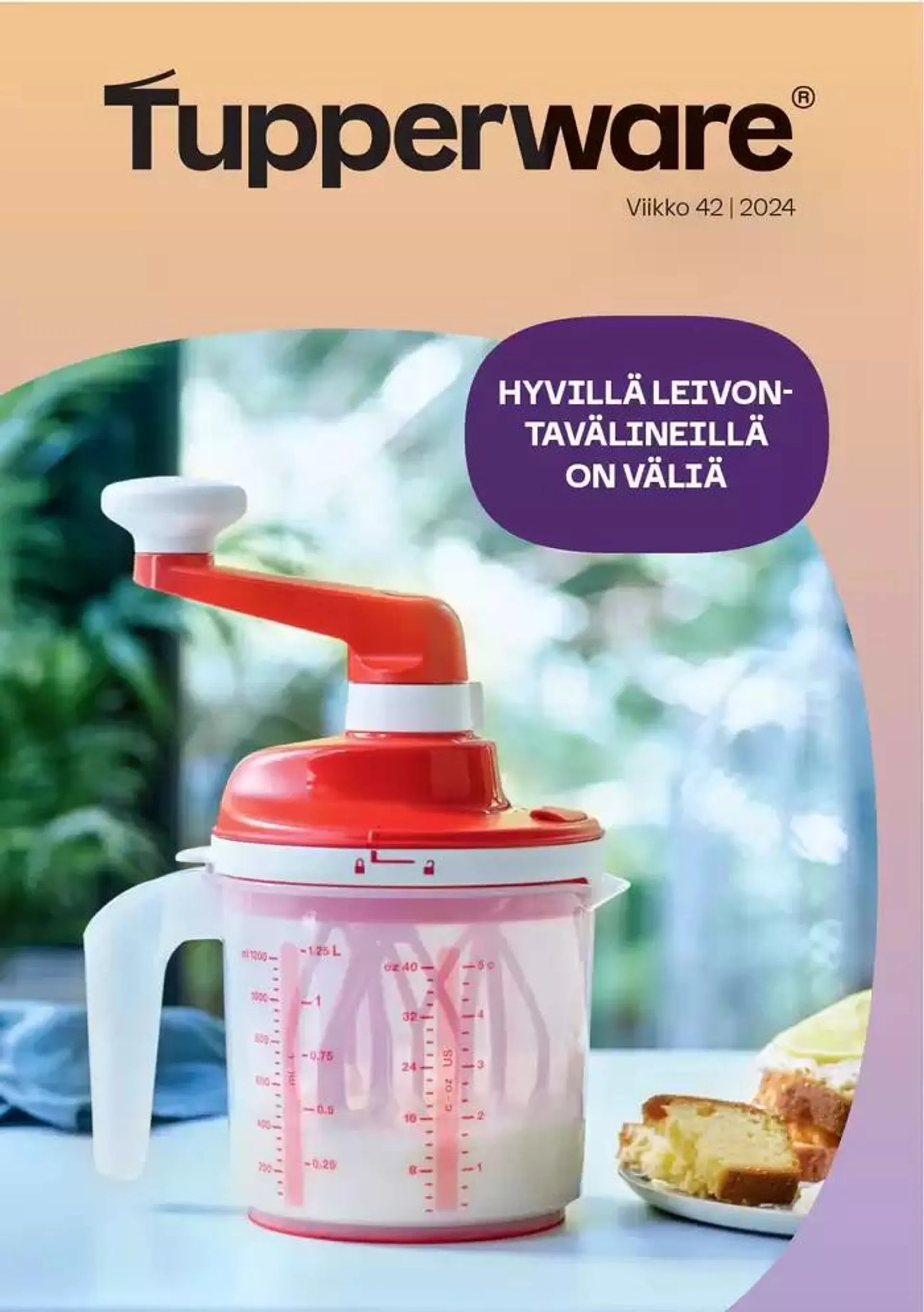 Tupperware tarjoukset voimassa alkaen 14. lokakuuta - 28. lokakuuta 2024 - Tarjouslehti sivu 1