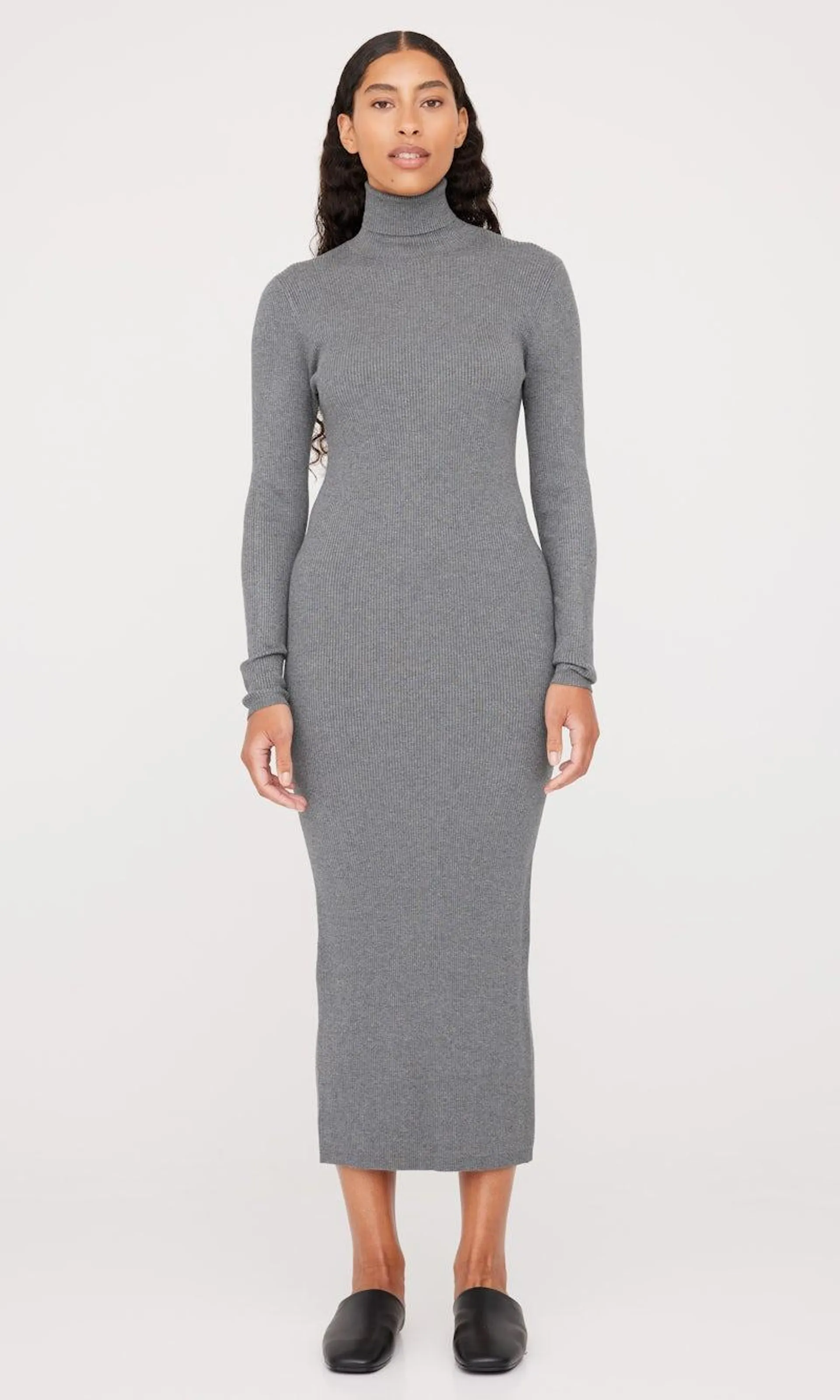 L Farah Rib Dress