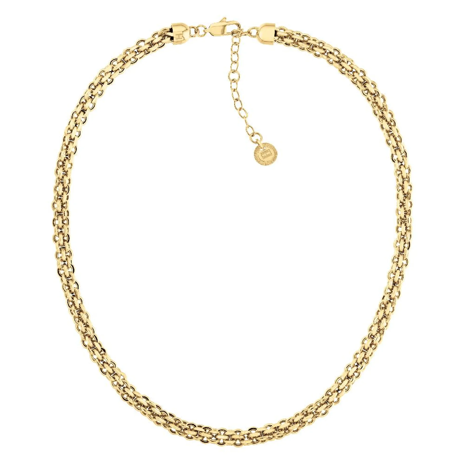 Tommy Hilfiger Intertwined Circles Chain kaulakoru, kullanvärinen