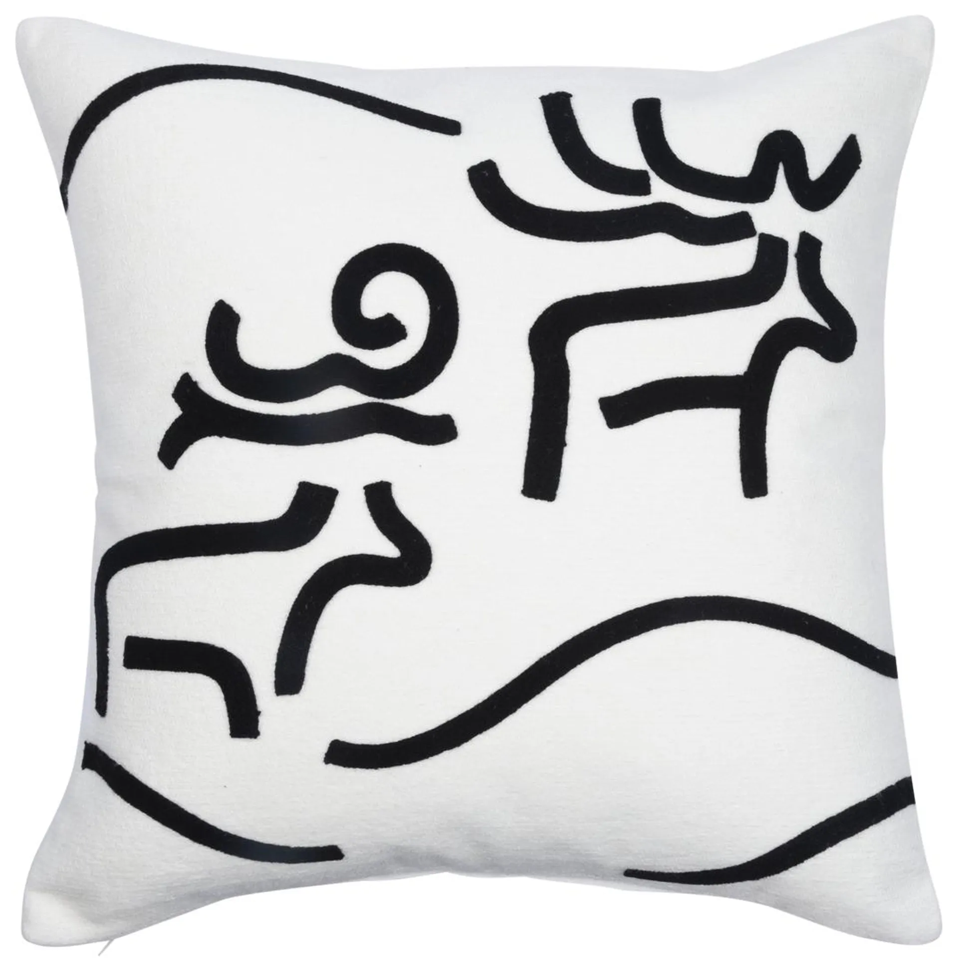 Tokka Embroidered Cushion Cover