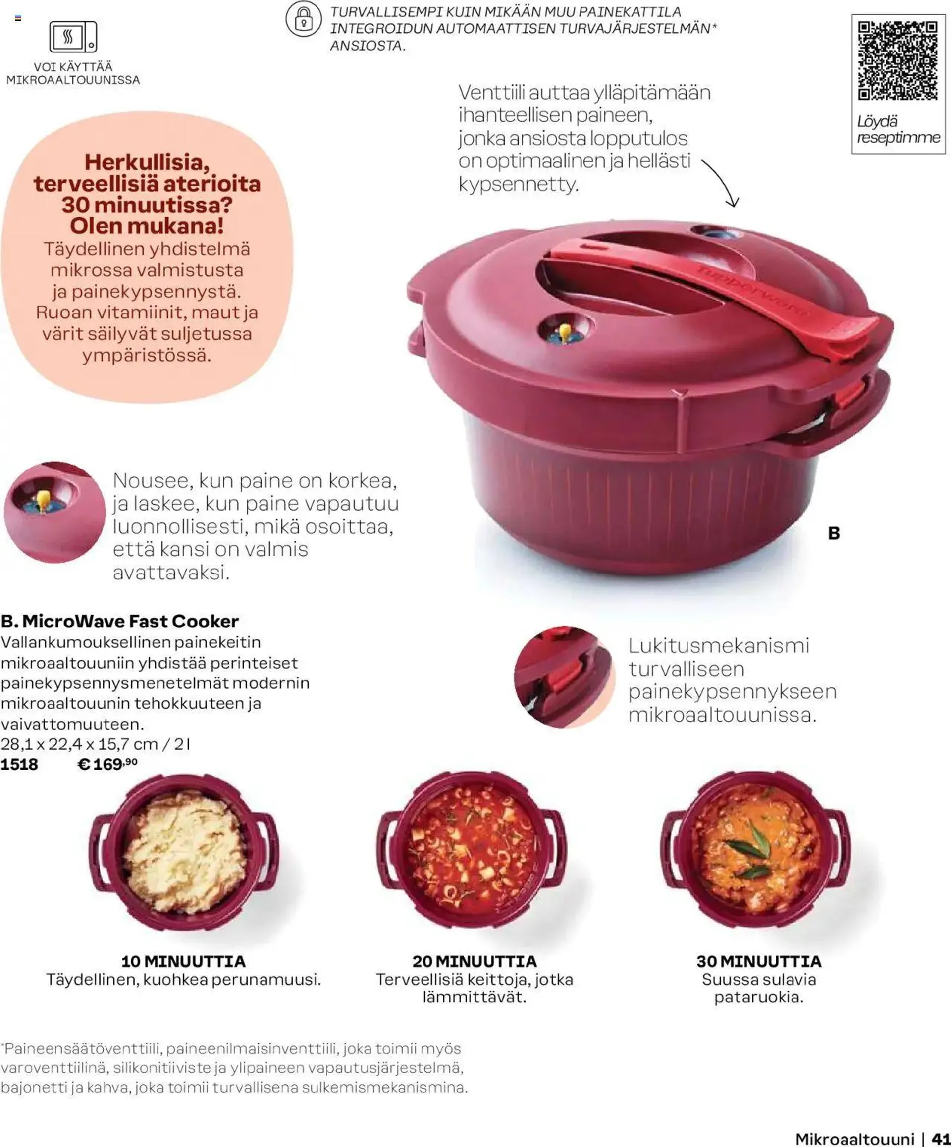 Tupperware tarjoukset - Syksy/Talvi 2024/25 voimassa alkaen 1. syyskuuta - 31. tammikuuta 2025 - Tarjouslehti sivu 41