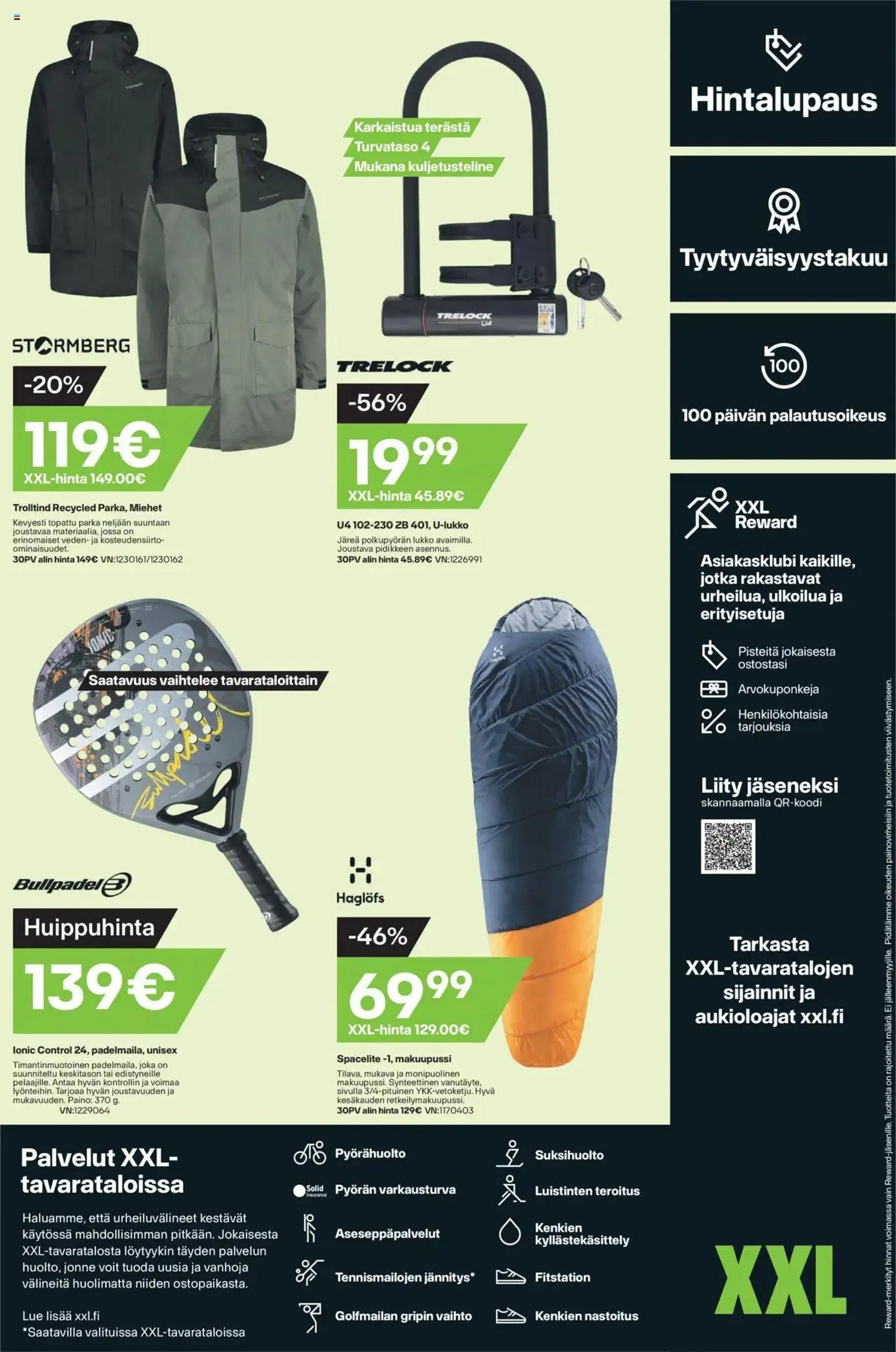 XXL tarjoukset voimassa alkaen 7. lokakuuta - 13. lokakuuta 2024 - Tarjouslehti sivu 20