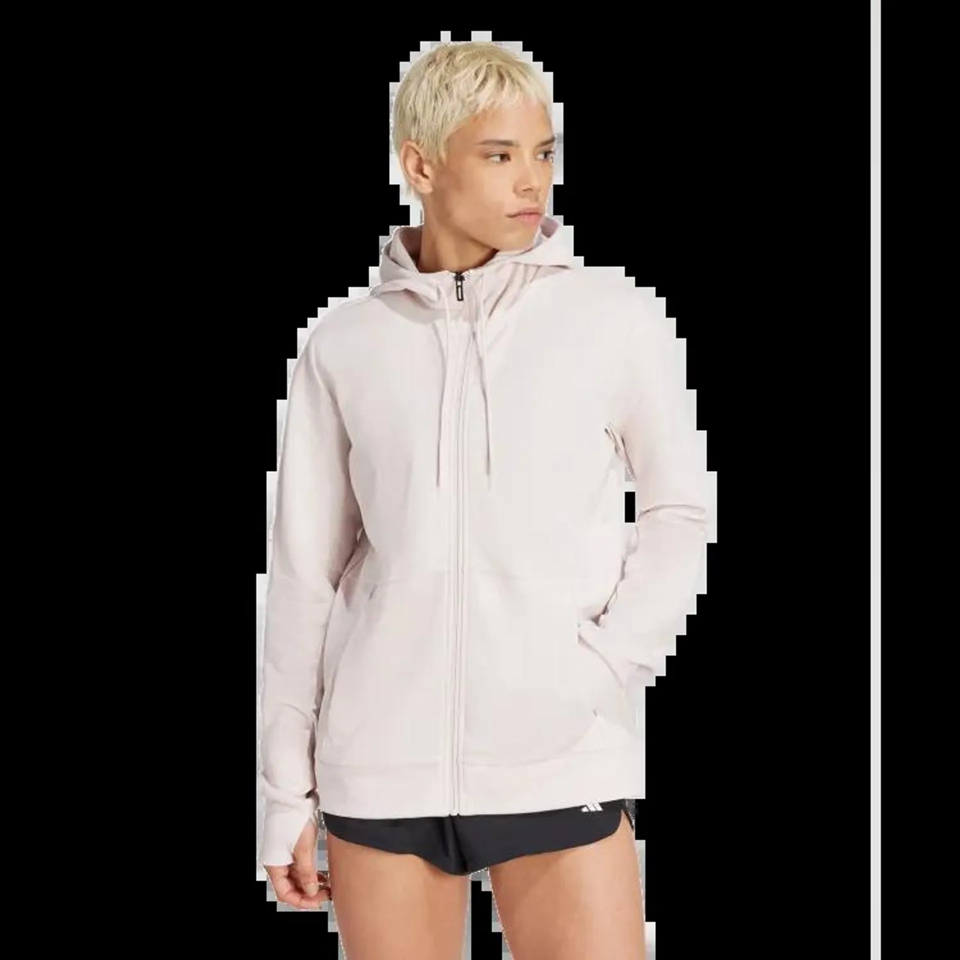 Trainin Full-zip hooded track top W