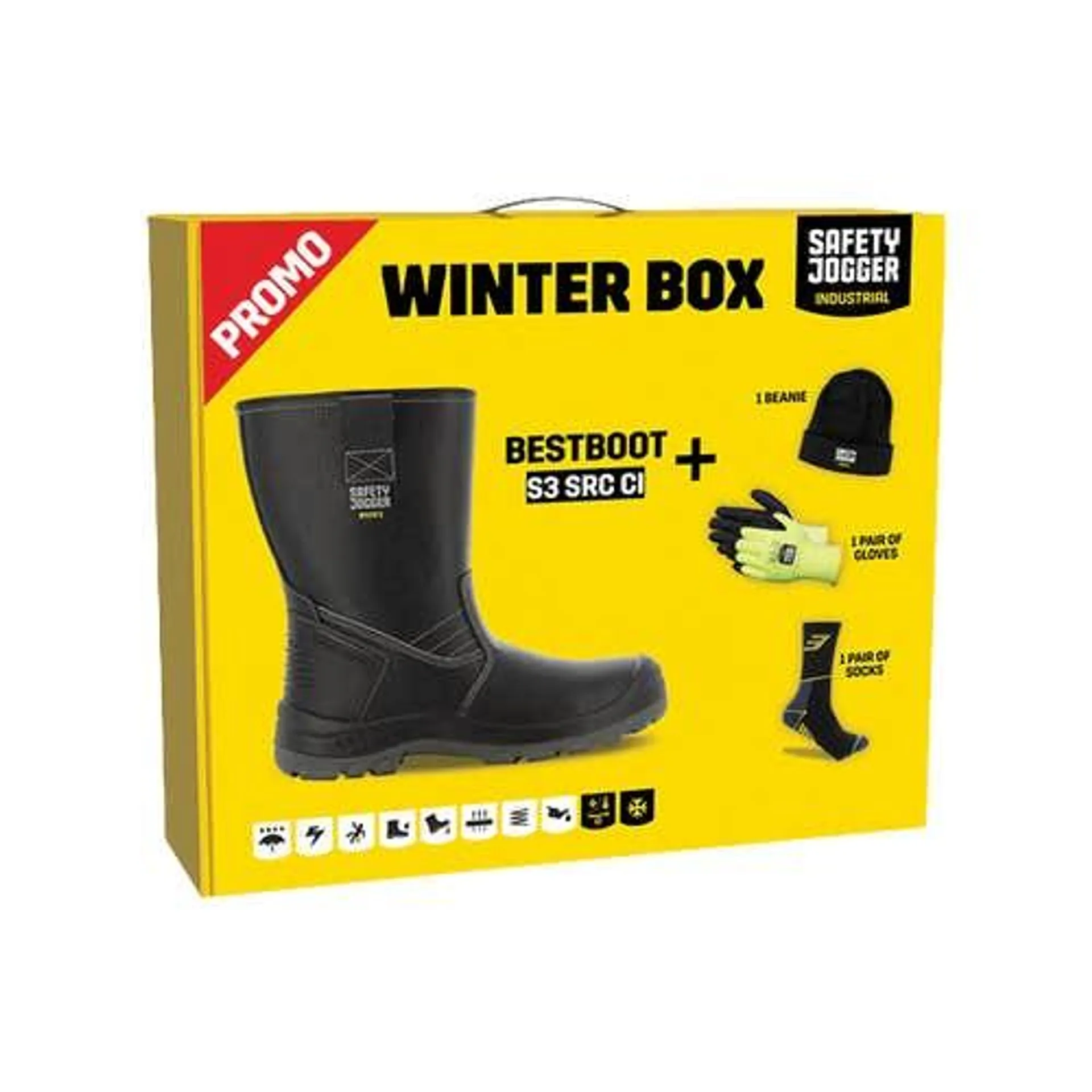 Safety Jogger talviturvasaapas BestBoot Winterbox