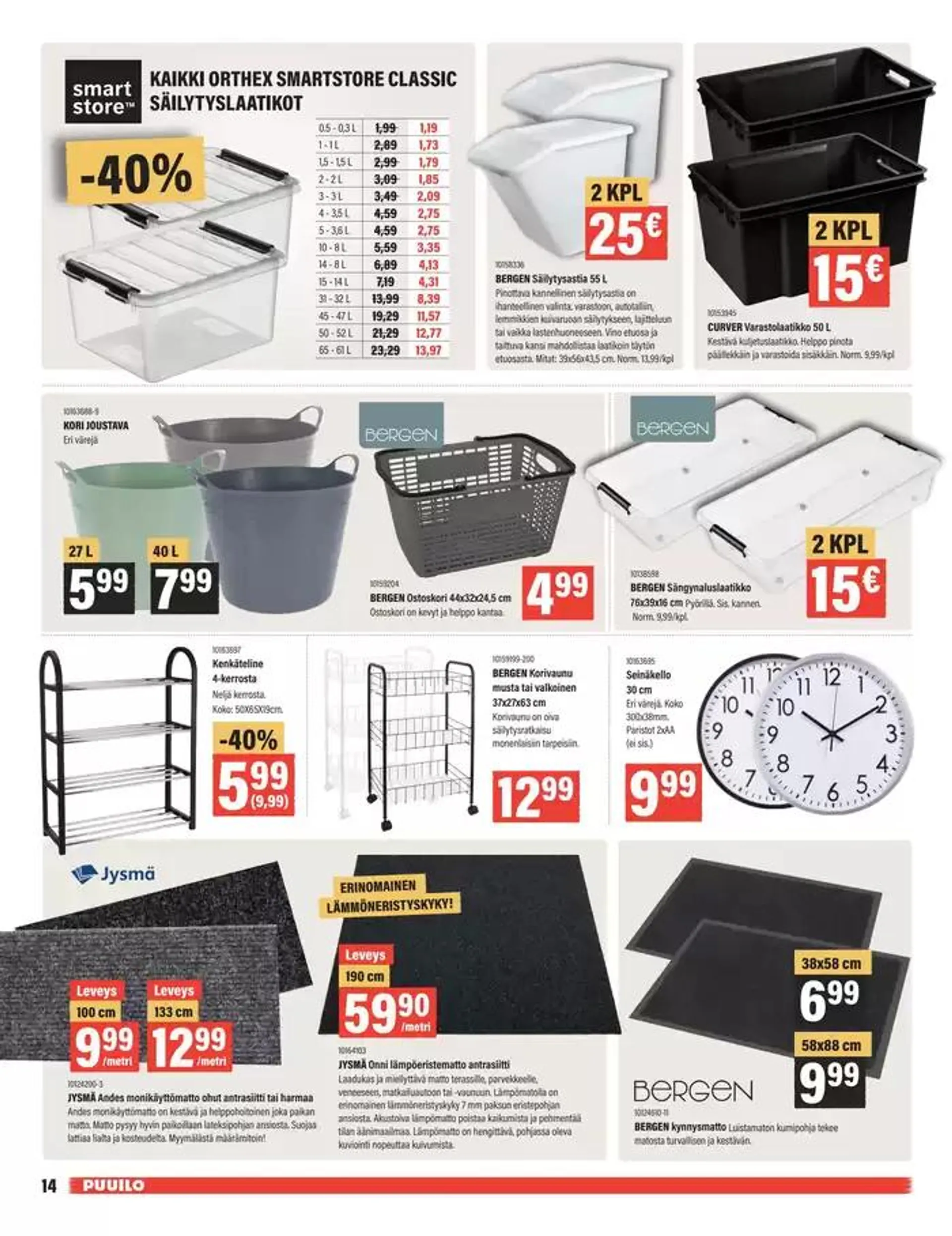 Puuiloa kaikkeen arkeen voimassa alkaen 27. tammikuuta - 10. helmikuuta 2025 - Tarjouslehti sivu 14