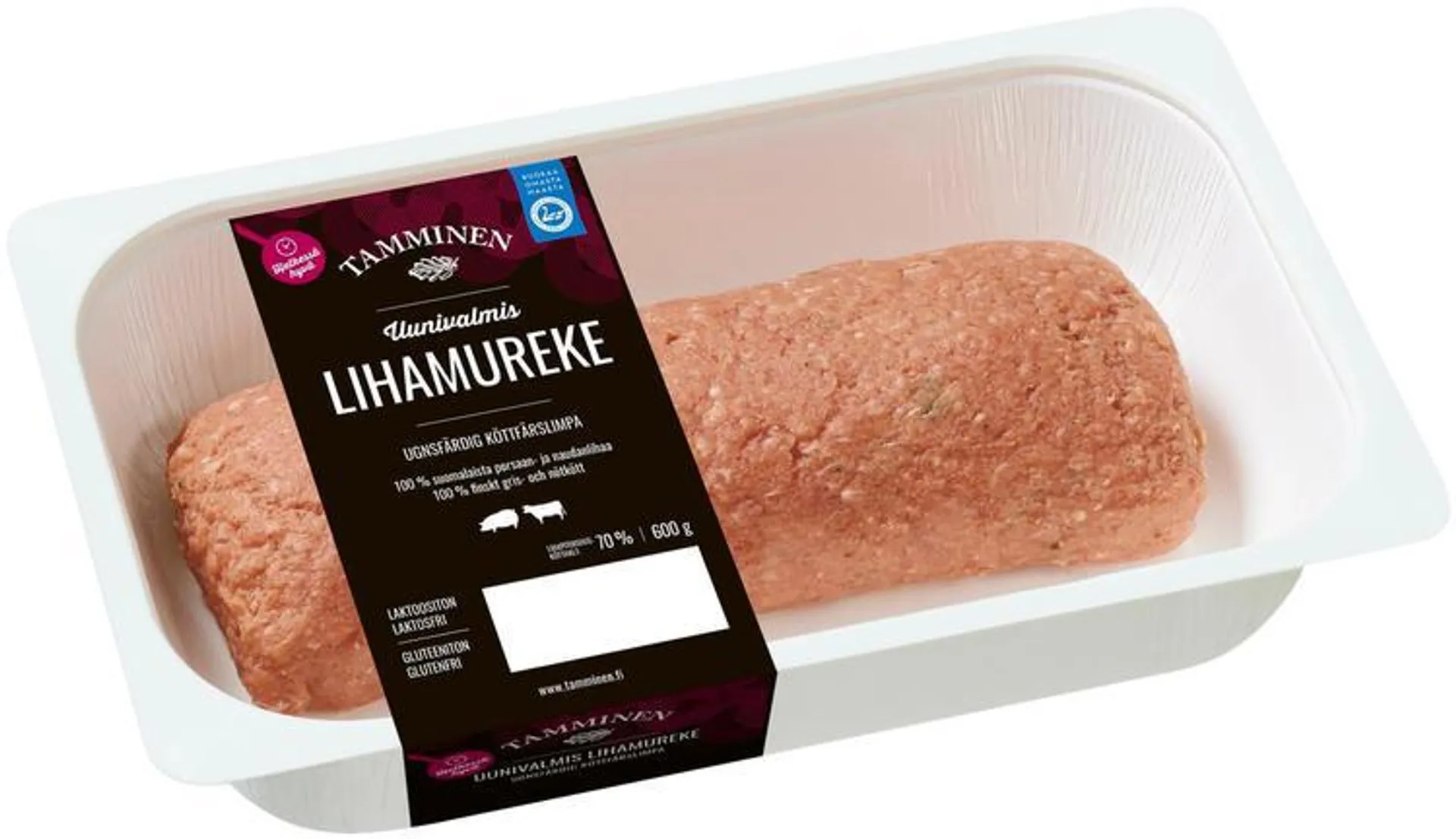 Tamminen lihamureke uunivalmis 600g