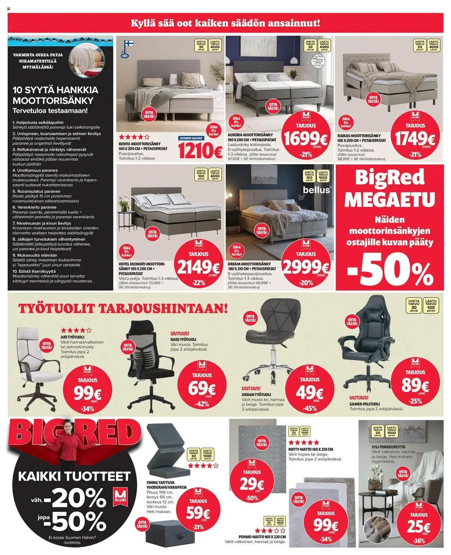 Masku - Black Friday voimassa alkaen 14. lokakuuta - 31. joulukuuta 2024 - Tarjouslehti sivu 4