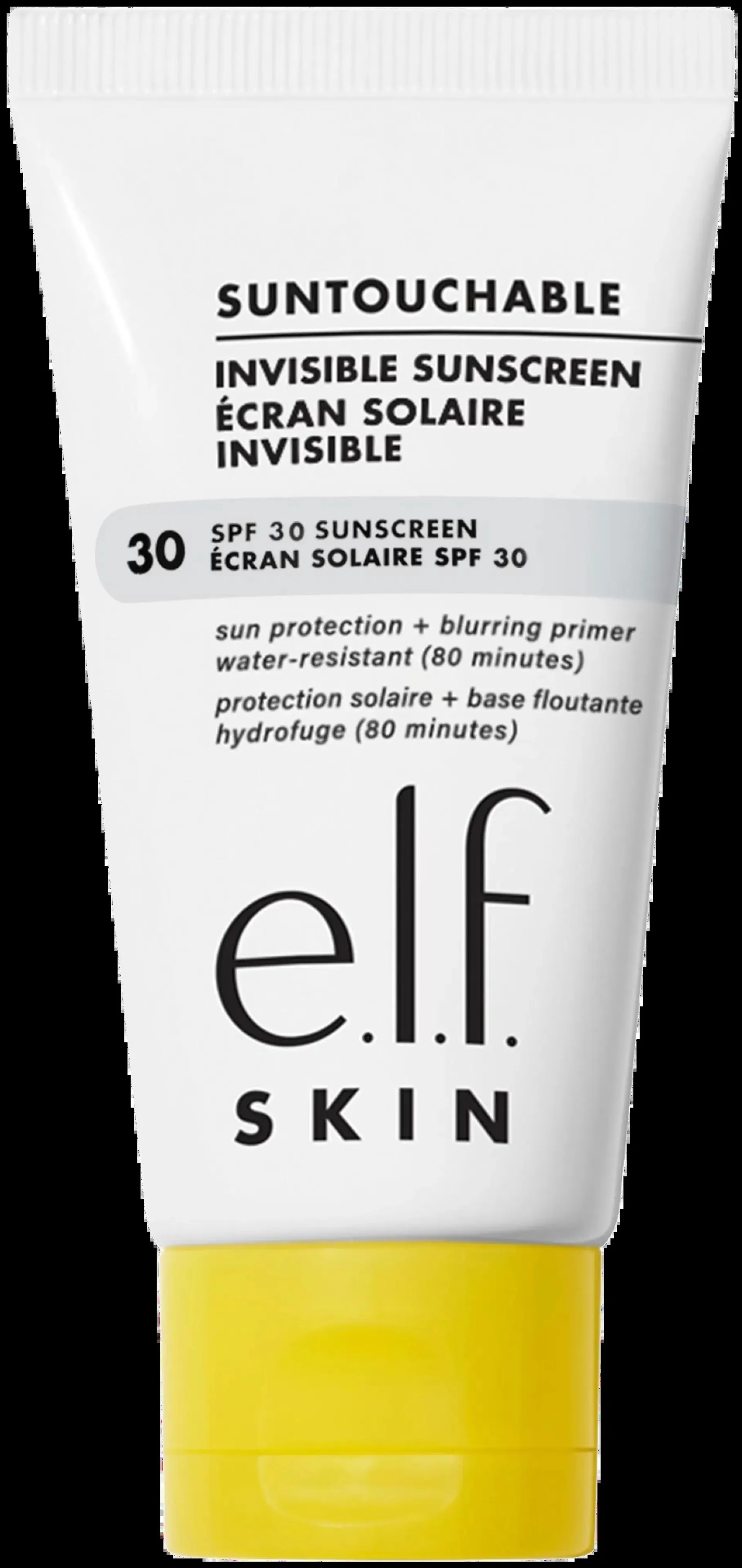 e.l.f cosmetics SKIN Suntouchable! Invisible Sunscreen SPF 30 aurinkosuojavoide 50 ml