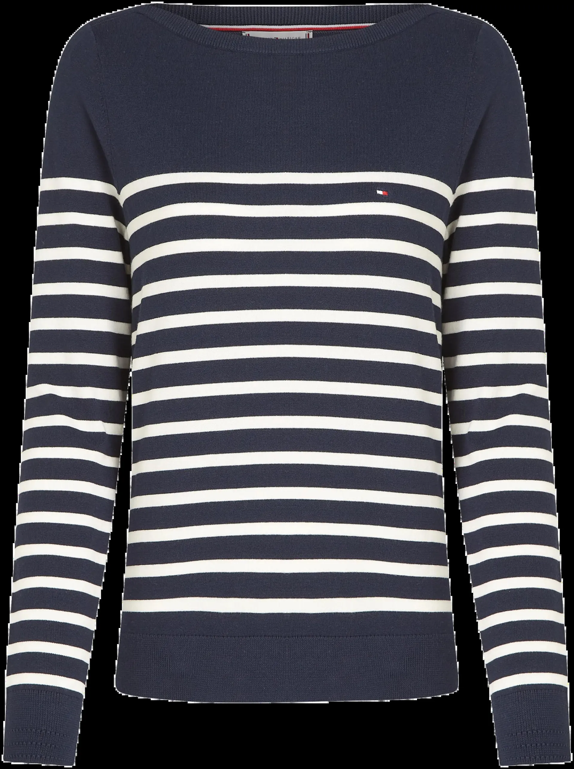 Tommy Hilfiger Co jersey stitch ls boat-nk swt neule