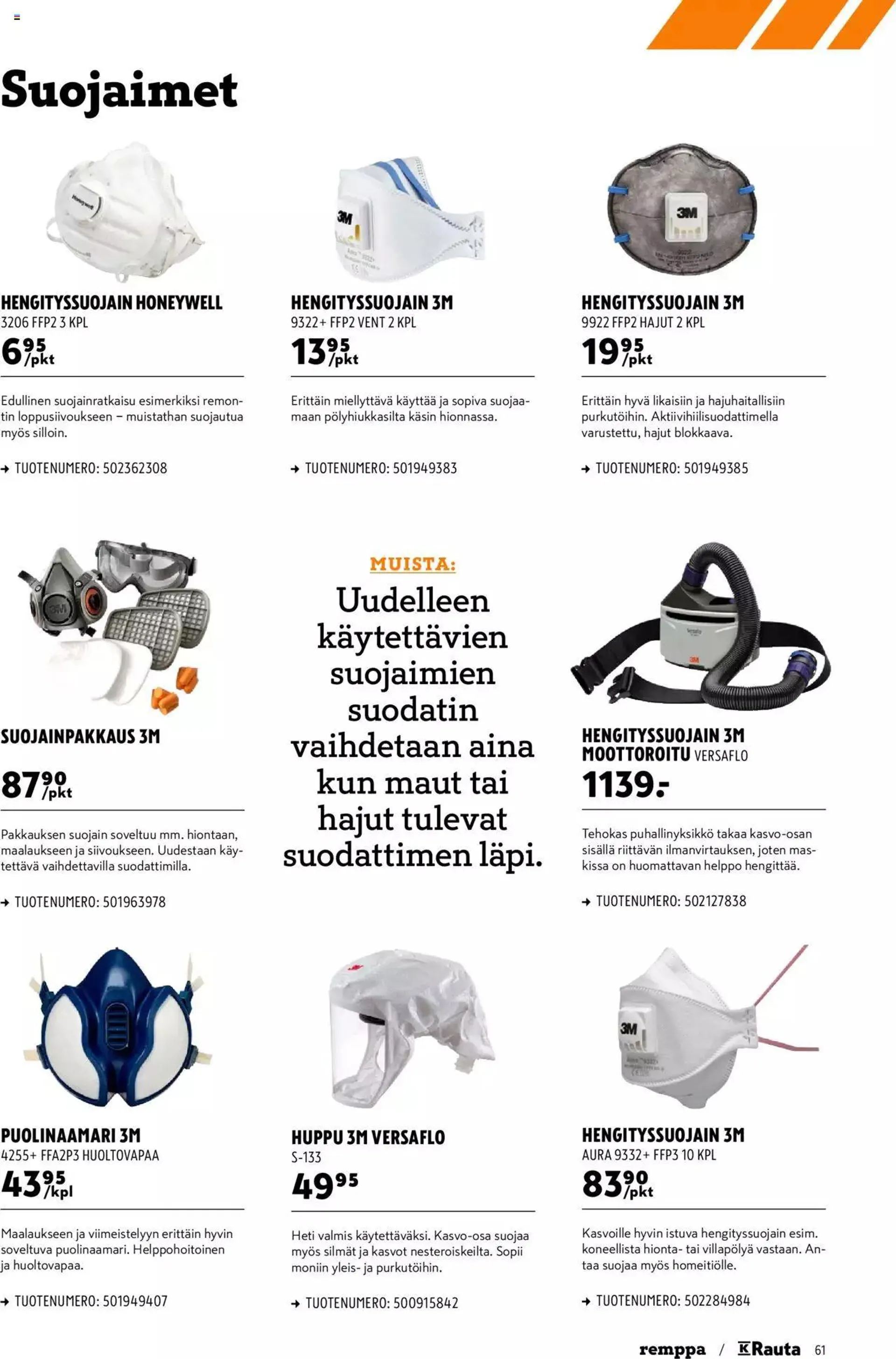 K-Rauta tarjoukset voimassa alkaen 8. tammikuuta - 31. joulukuuta 2024 - Tarjouslehti sivu 61