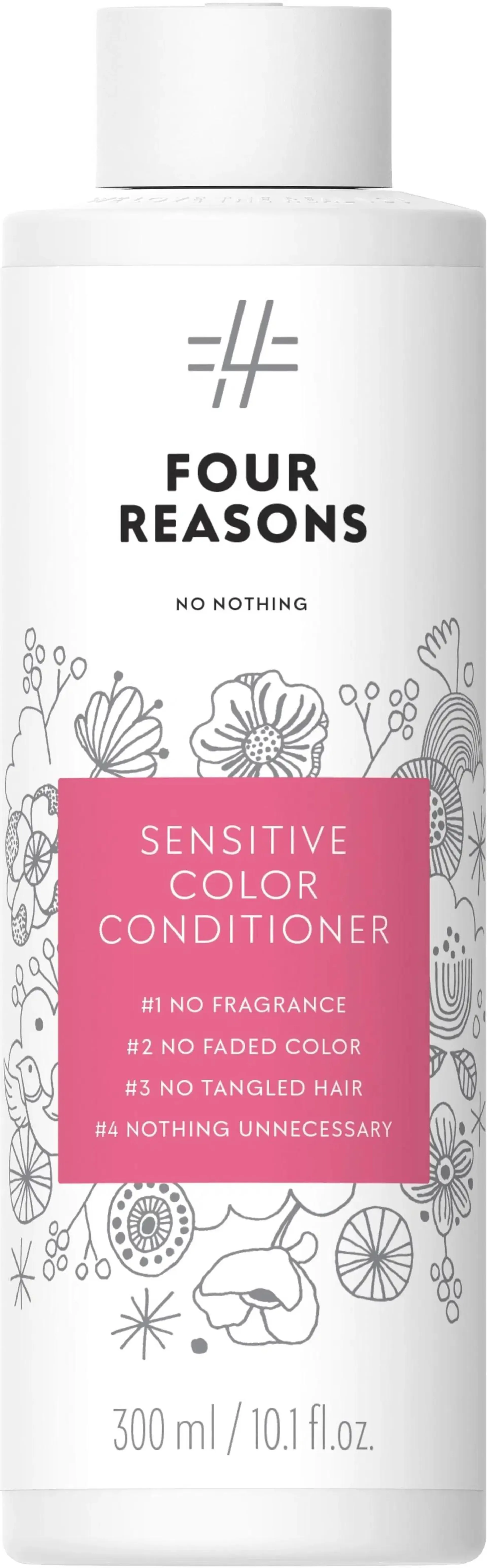 Four Reasons No nothing Sensitive Color Conditioner hoitoaine 300 ml