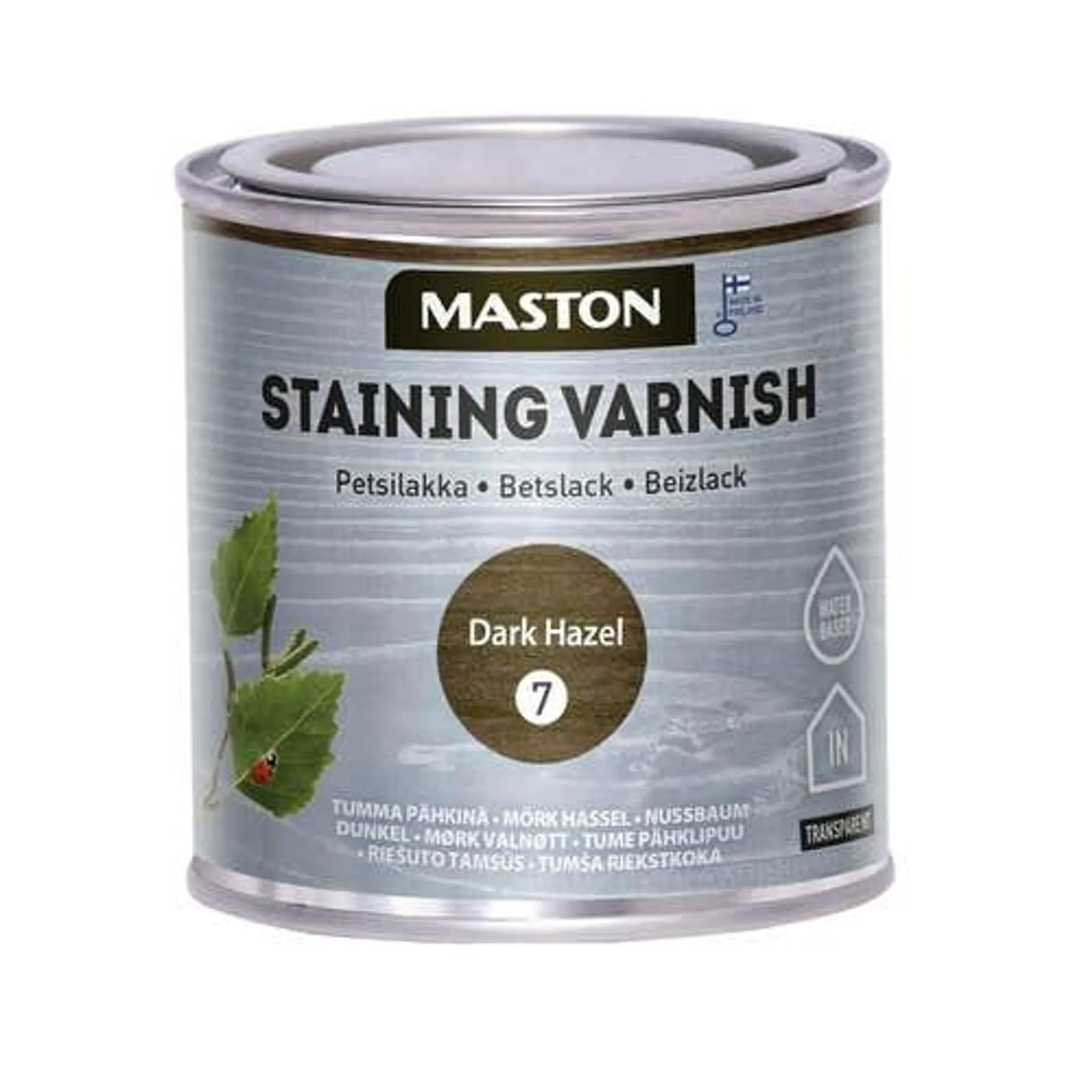 Maston petsilakka 250ml 7 tumma pähkinä