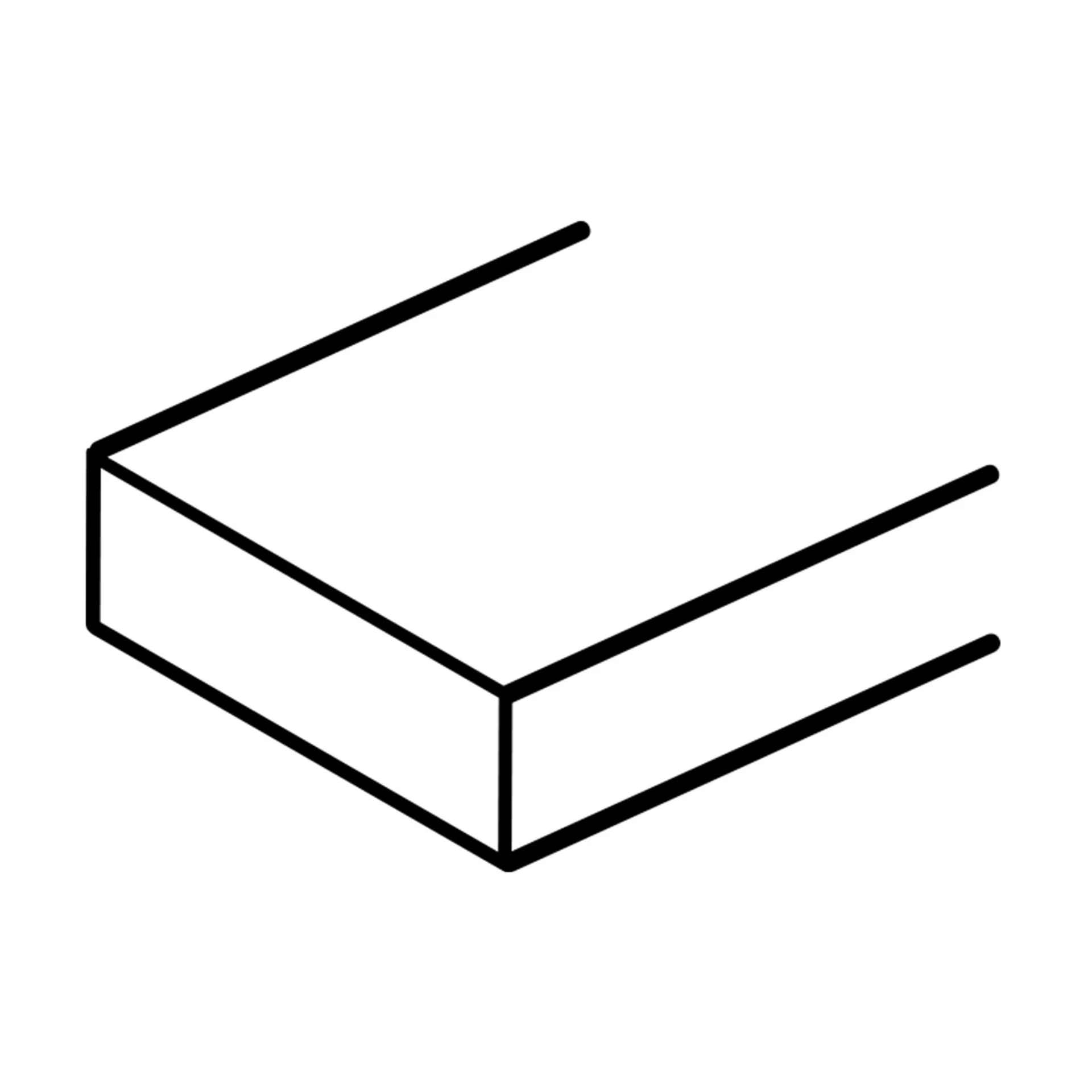 Alumiinilatta RAW AW-6063 T6 50x5 mm 6 m