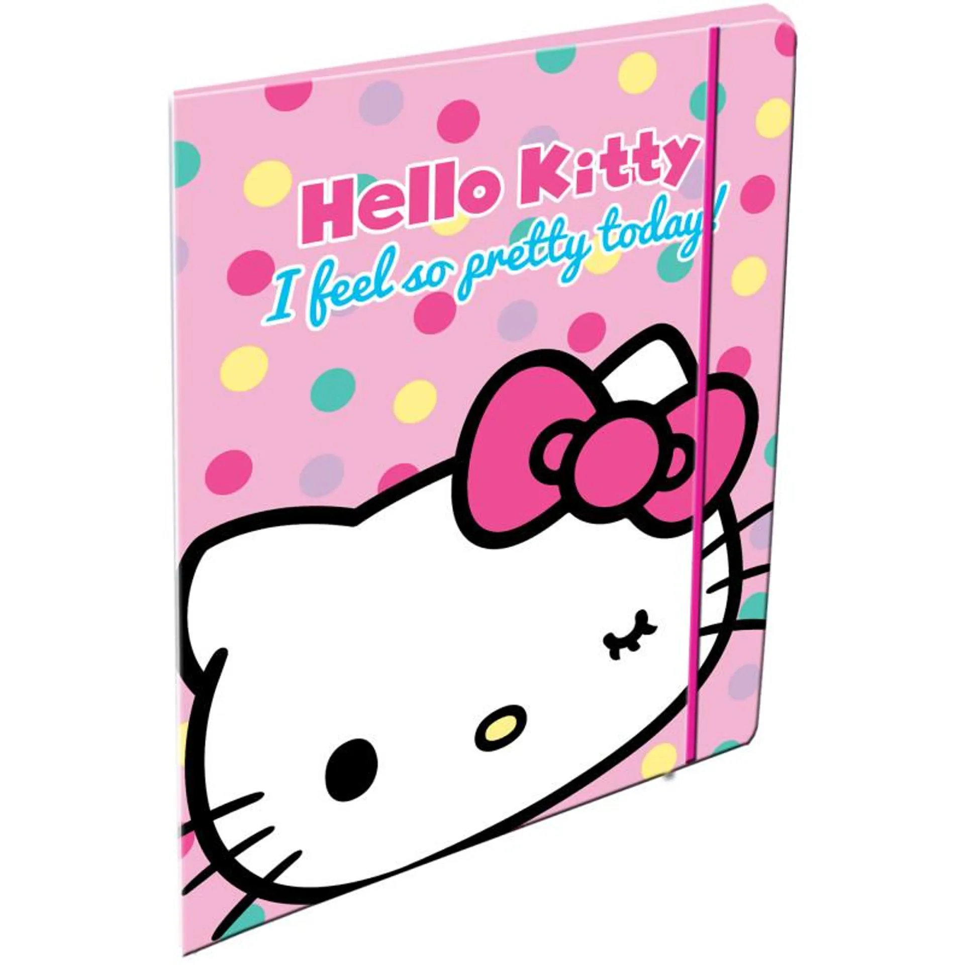 Kulmalukkokansio A4 Hello Kitty