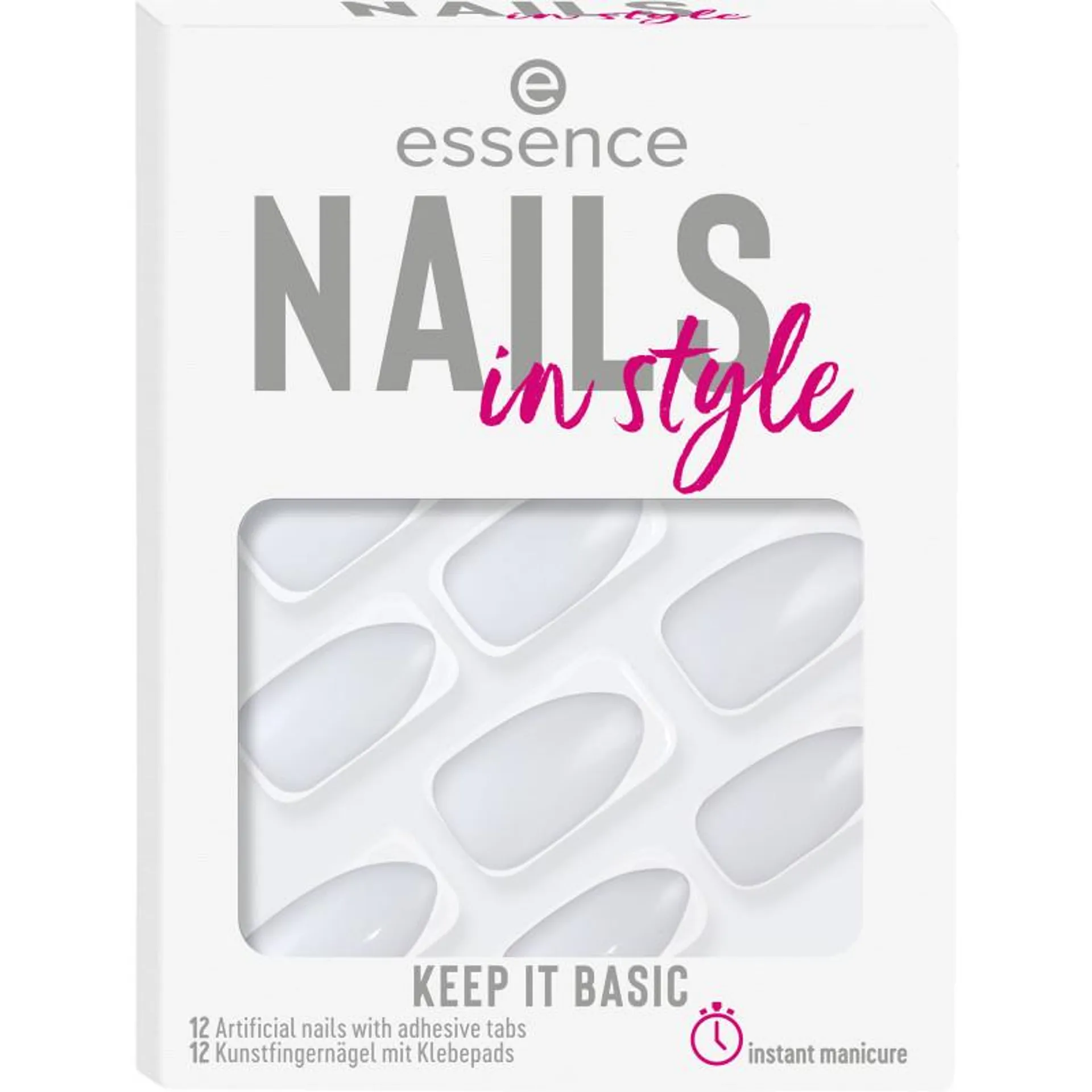 Tekokynnet Essence Nails in Style 15 Keep It Basic