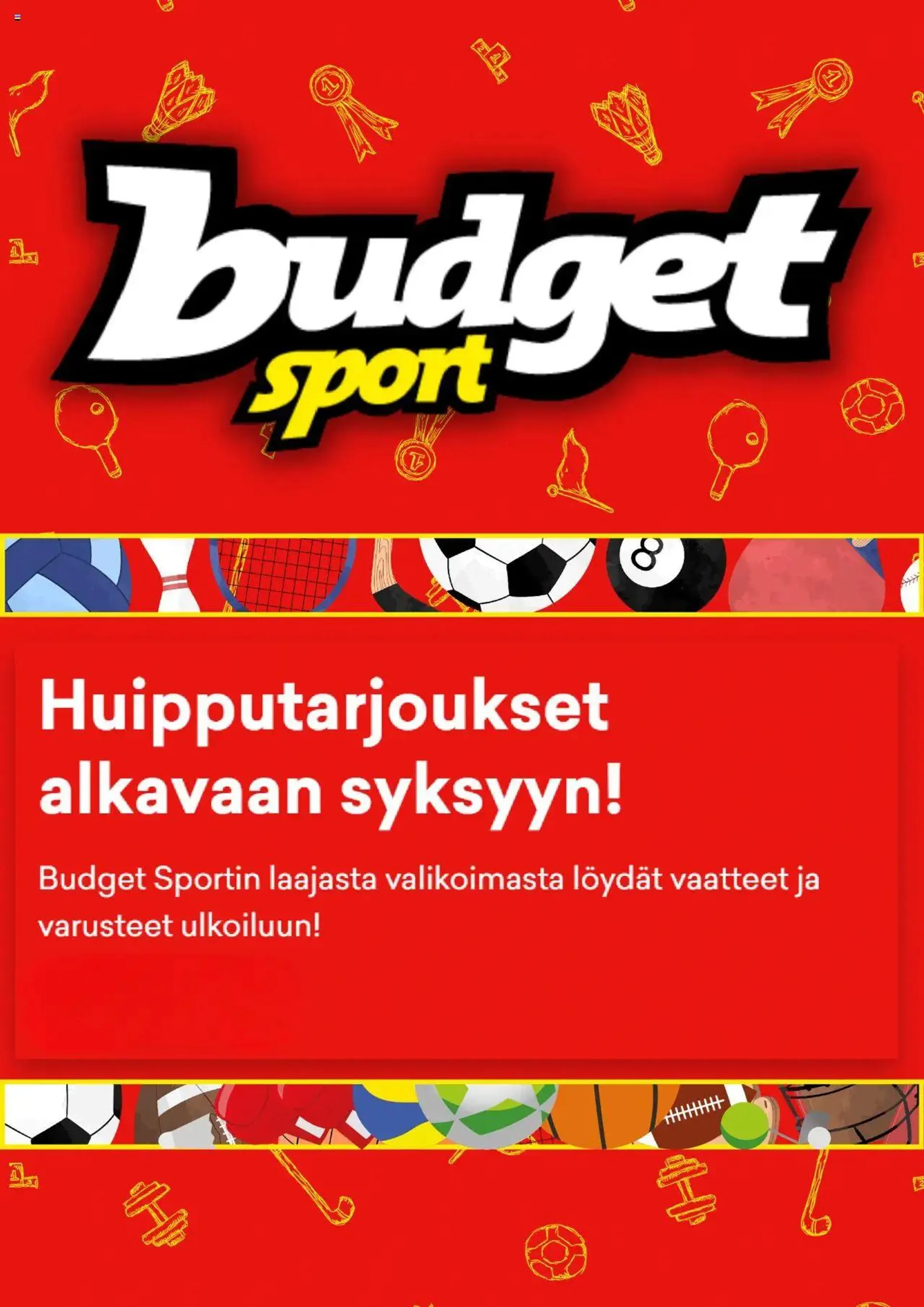 Budget Sport tarjoukset - 0