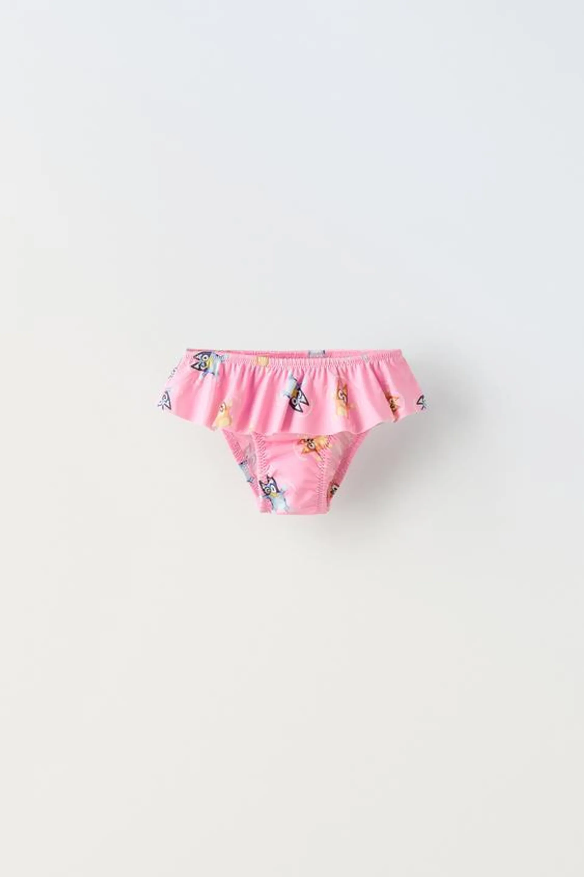 2-6 YEARS/ BLUEY © LUDO STUDIO RUFFLED BIKINI BOTTOMS